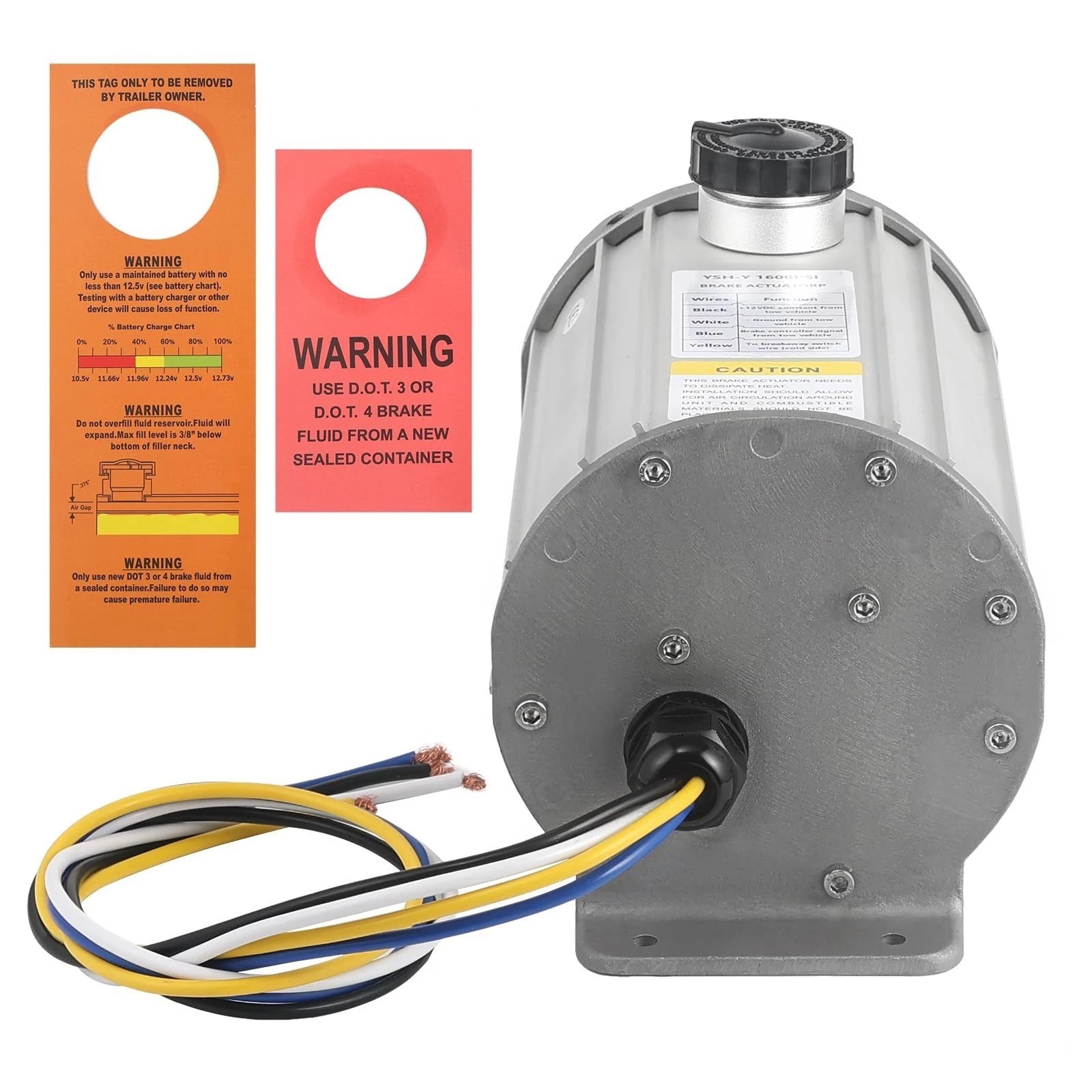 Electric Hydraulic Trailer Brake Actuator 1600 PSI 12V K71-651-00