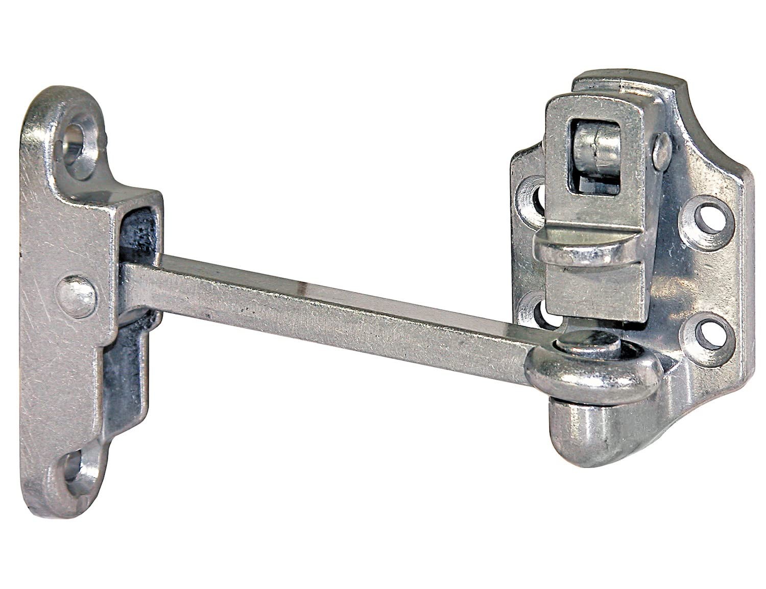 Buyers Products DH304 Heavy-Duty Aluminum Door Hold Back, 4 Inch Hook and Keeper
