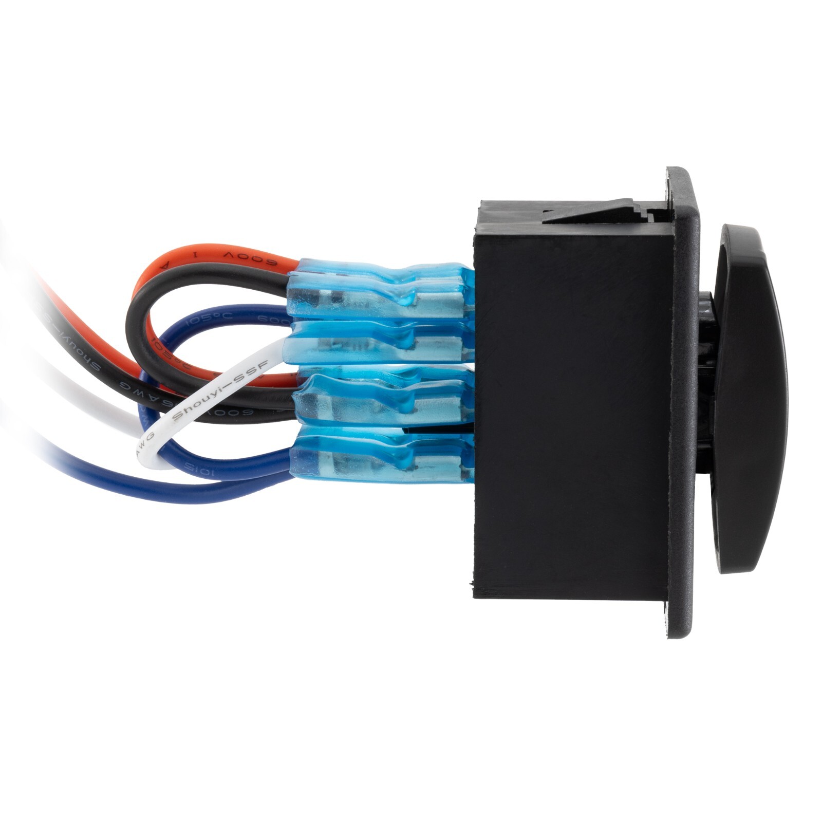 RecPro RV Replacement Awning Switch | 12V DC | 2″ H x 1.13″ W x 2″ D