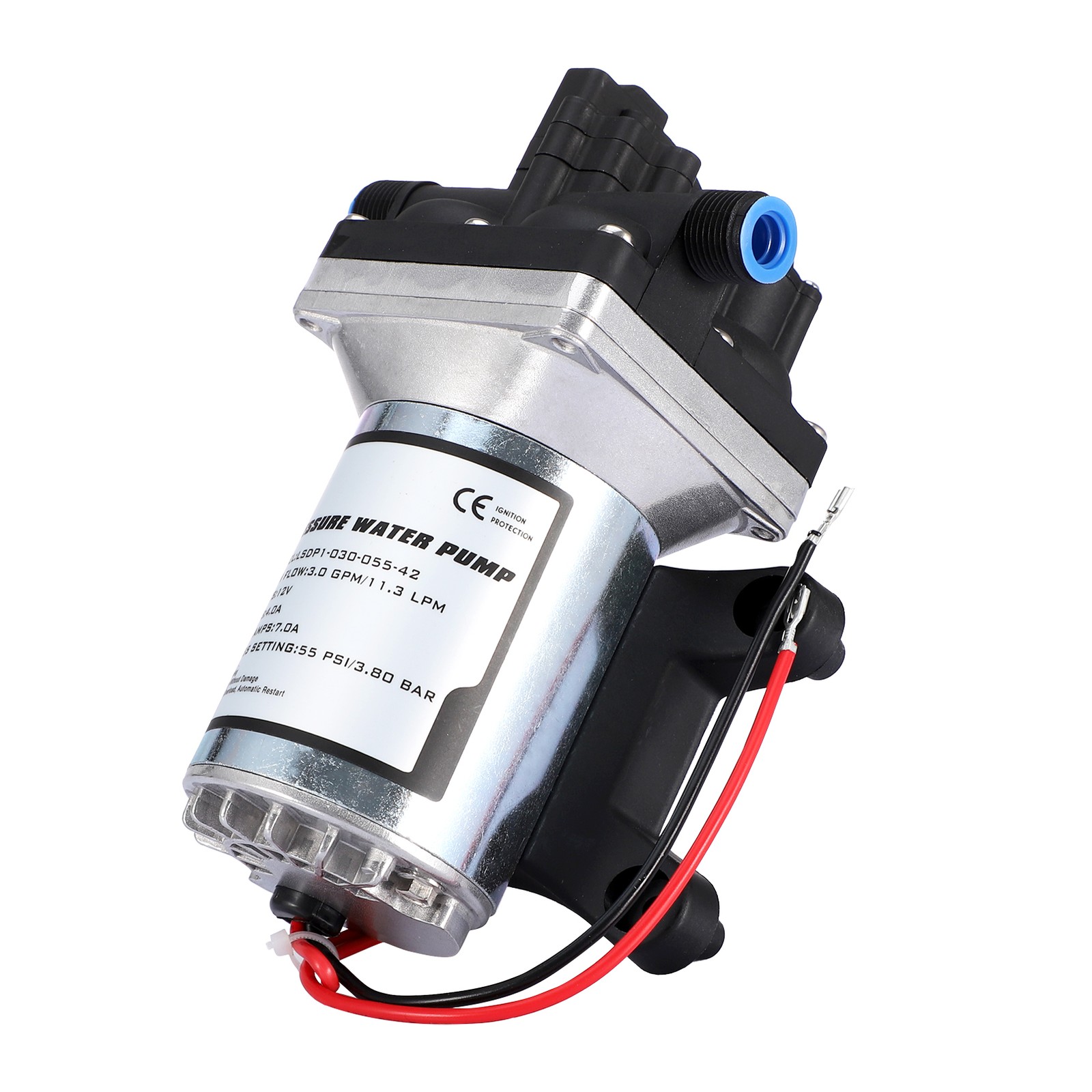 Replace For SHURflo 4009 12v Water Pump & Twist on Filter for Caravan Boat 55PSI