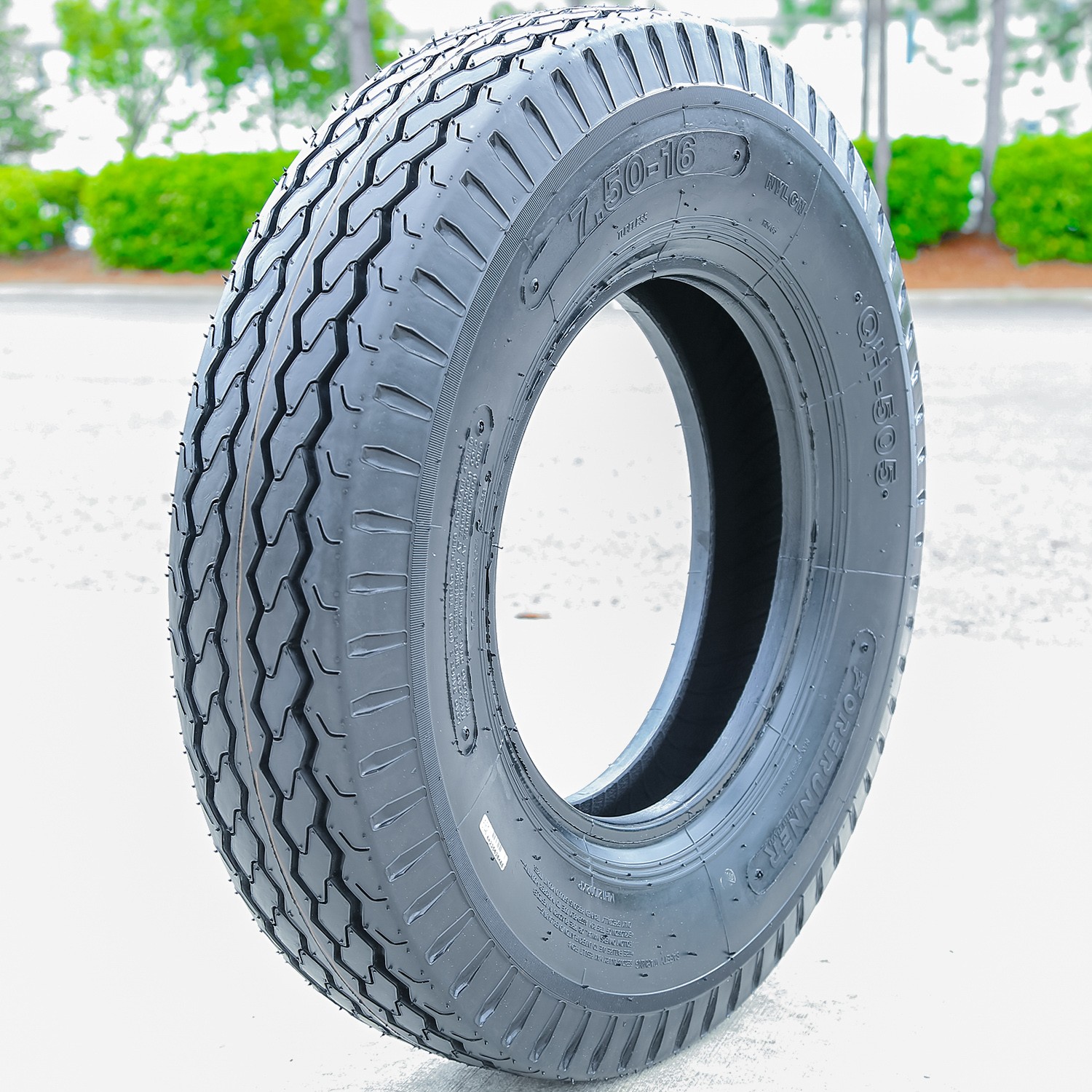 2 Tires ST 7.5-16 (225/90D16) Forerunner QH505 Trailer Load E 10 Ply