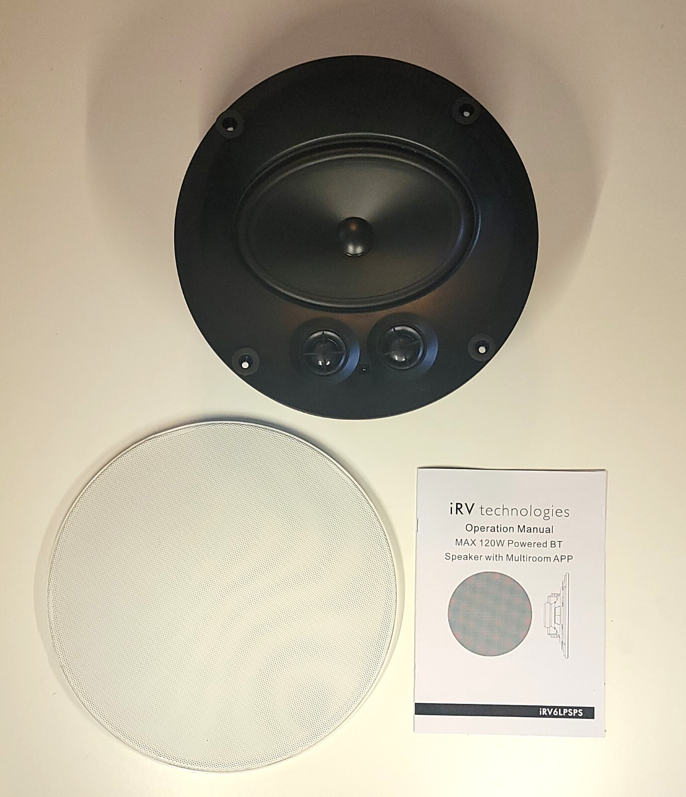 iRV6LPSPS 100 Watt Bluetooth Speaker 12V 10.5″ RV 4Ω New Damaged Box