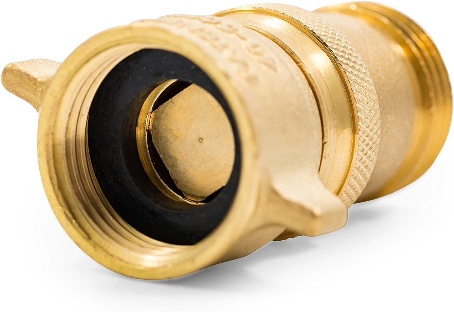 Camco 40055 Brass Water Pressure Regulator With Automatic Shutoff