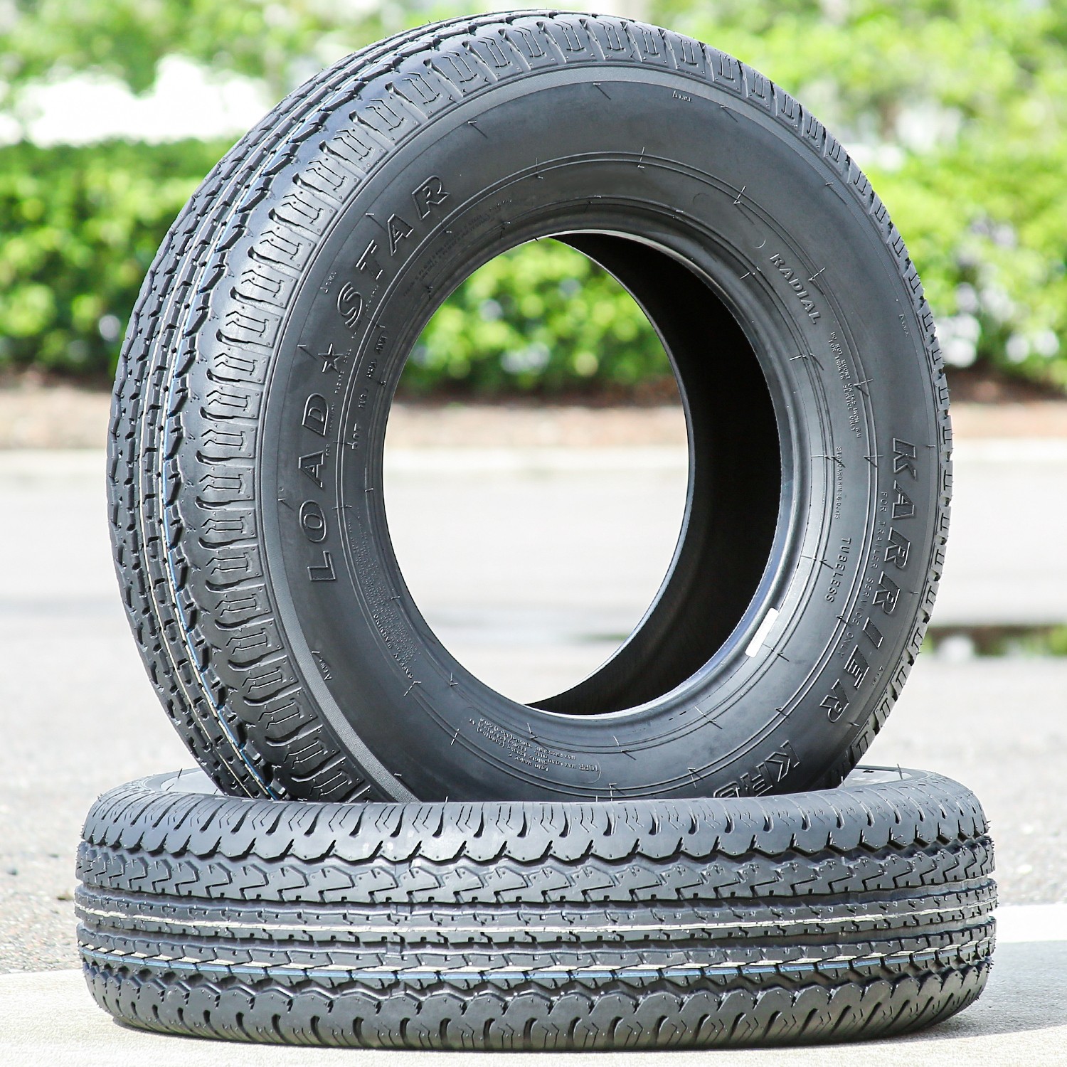 6 Tires ST 235/80R16 Kenda Loadstar Karrier KR35 Trailer 124/121N E 10 Ply