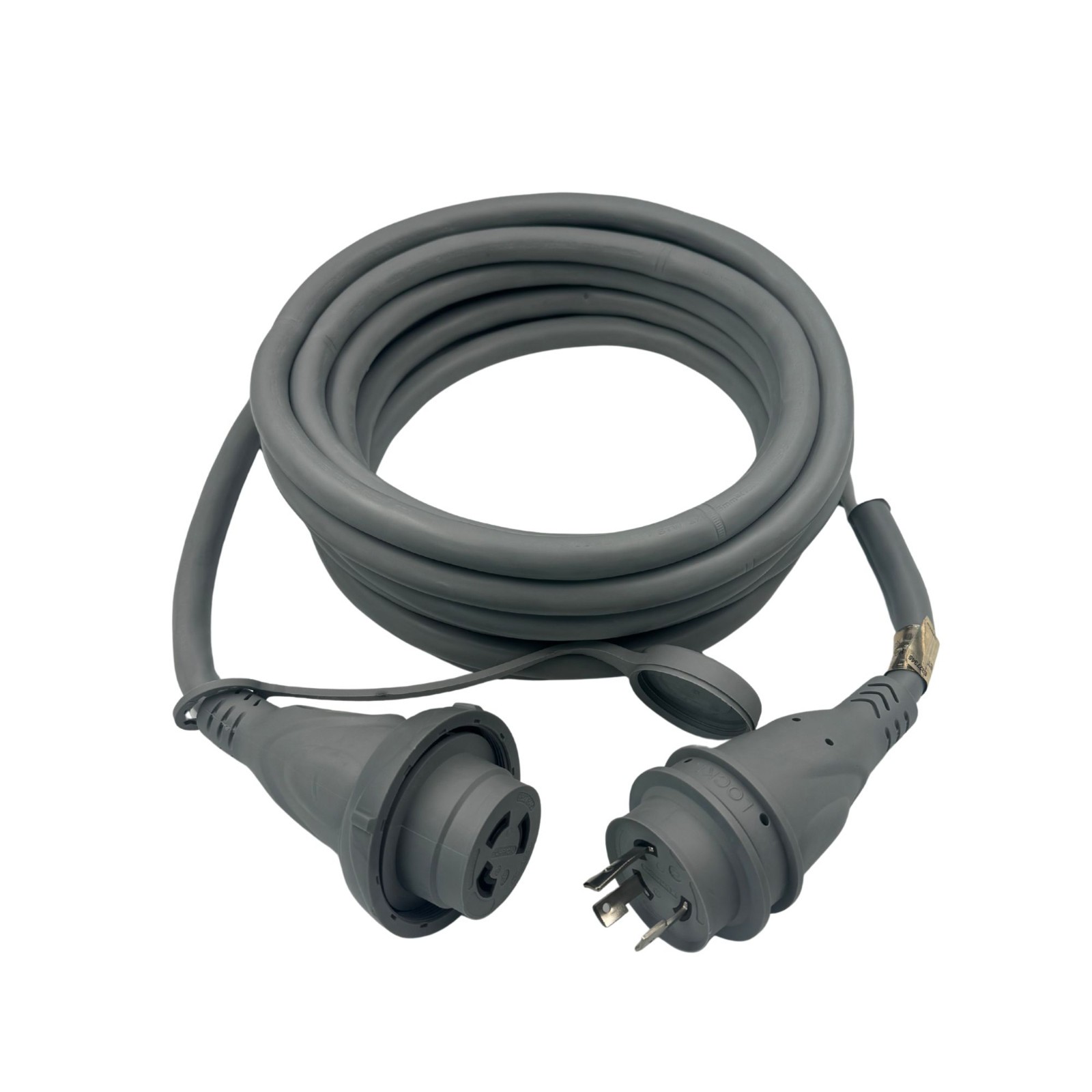 Furrion 30A 25FT Shore Power Cord RV Marine Cable LED Indicator L5-30P L5-30R