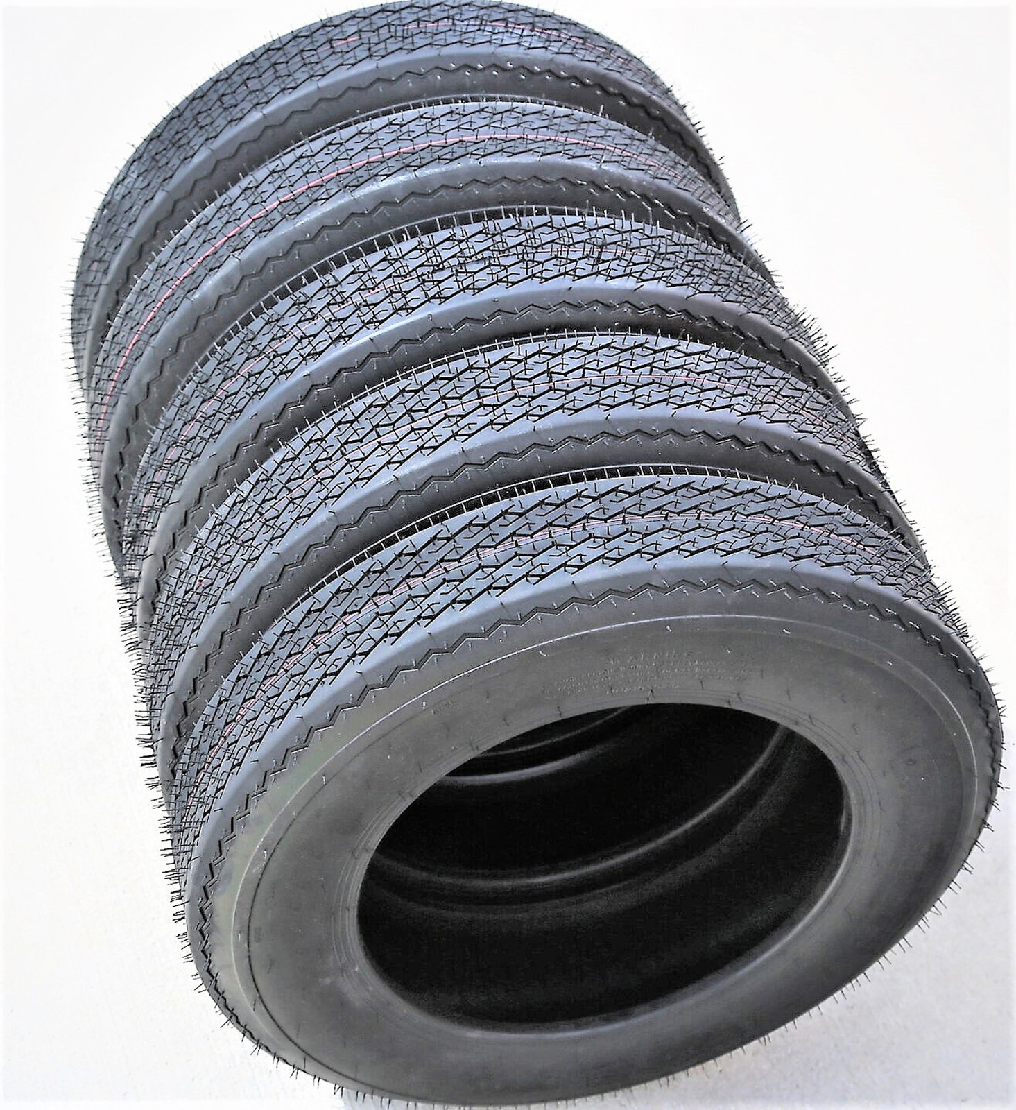 5 Tires Transeagle TE10 ST 5.7-8 5.70-8 5.70×8 Load C 6 Ply Trailer