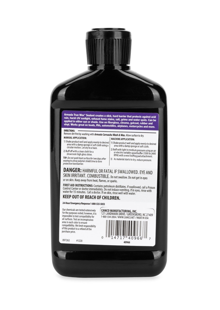 Camco Armada True Wax Sealant 16 oz 40966