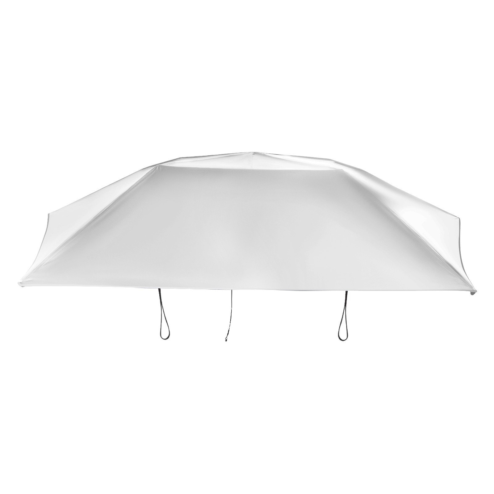 Folding Car Umbrella Removable Carport Awning Cover Semi-Automatic Car Canopy