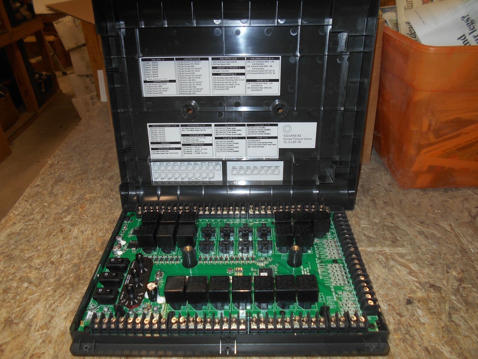 *IN COMMAND RV CONTROL PANEL TREKWOOD COMPLETE SYSTEM JRVCS1CM *7* FREE SHIP
