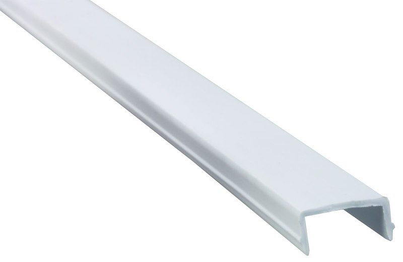 JR Products 11371 Elixir Style 8′ L White Rigid Screw Cover