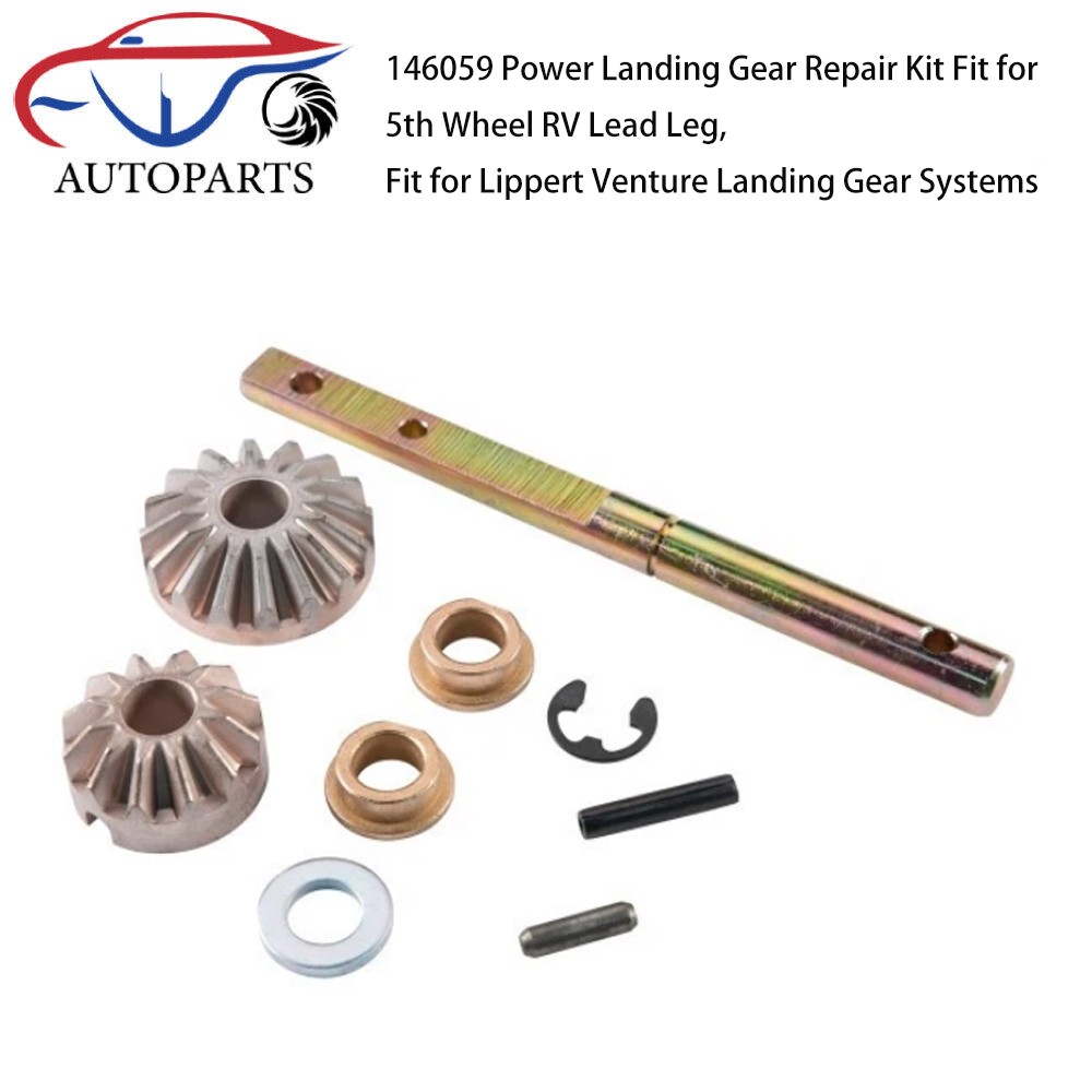 REBUILD KIT – LEAD / DRIVE 5th Wheel Landing Gear 12 16 Bevel Gear Pin Shaft