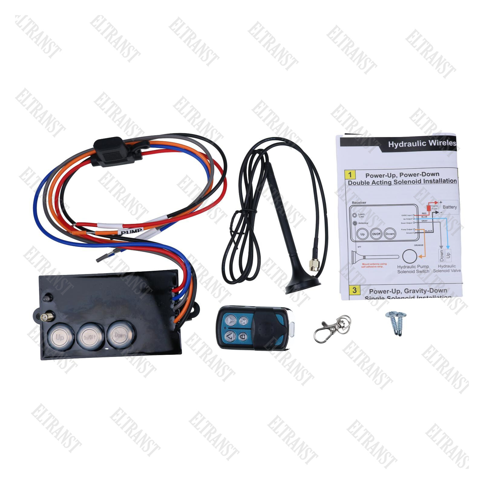 Dump Trailer Wireless Remote-Control System 12V G3-H01 for Hydraulic Lift Winch