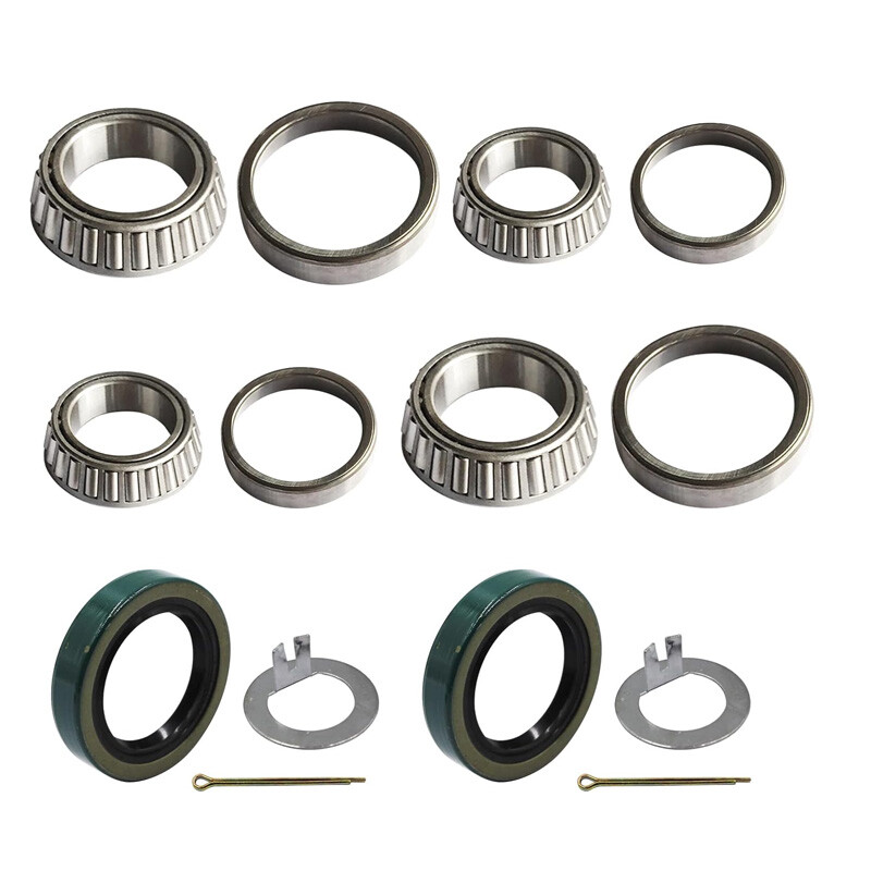 2PCS 3500# Trailer Bearing Kits L44649 L68149 with 1.719” Seals #84 Spindle