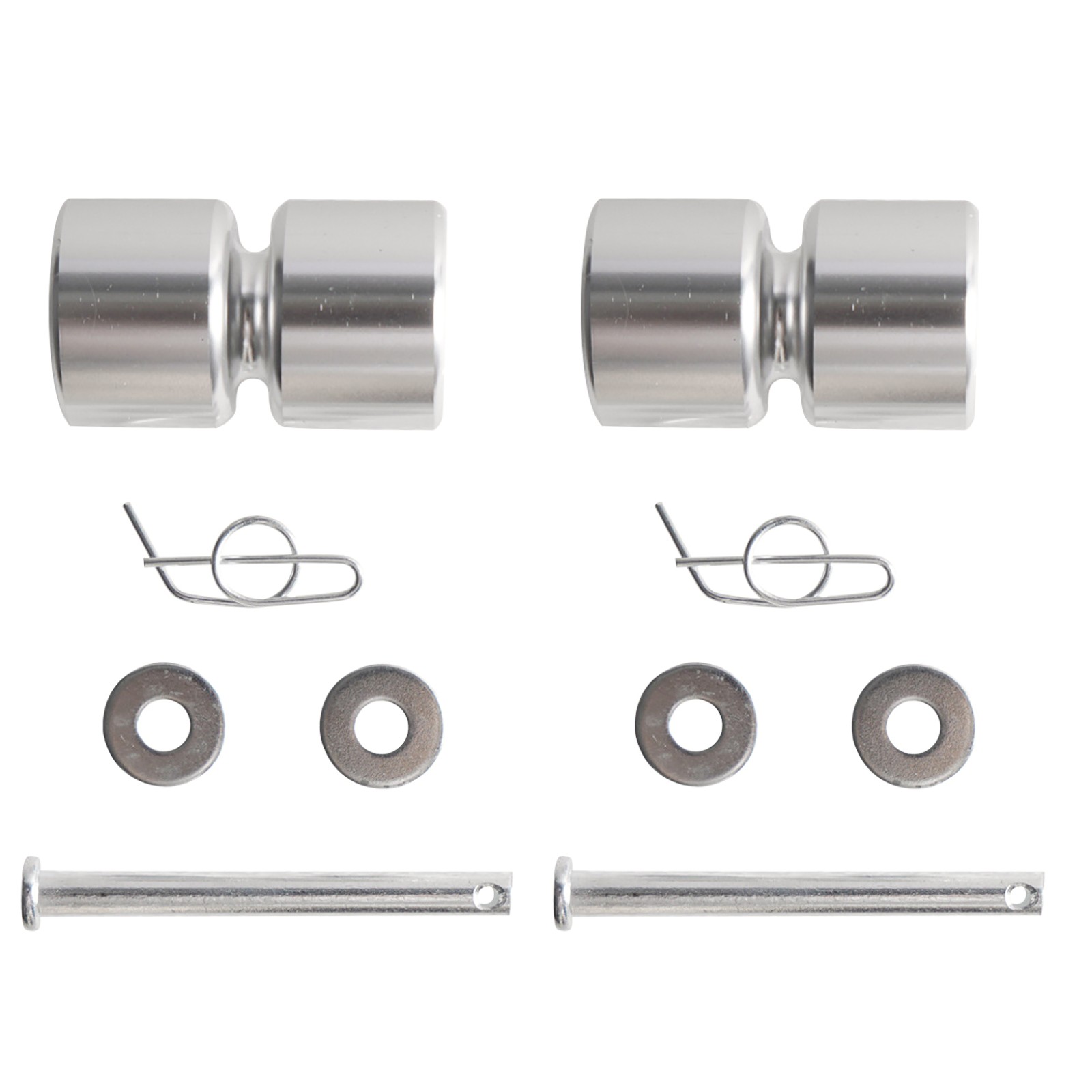 2Pcs Tailgate Lift Assist Rollers Kit for Gorilla Lift Utility Trailer Aluminum