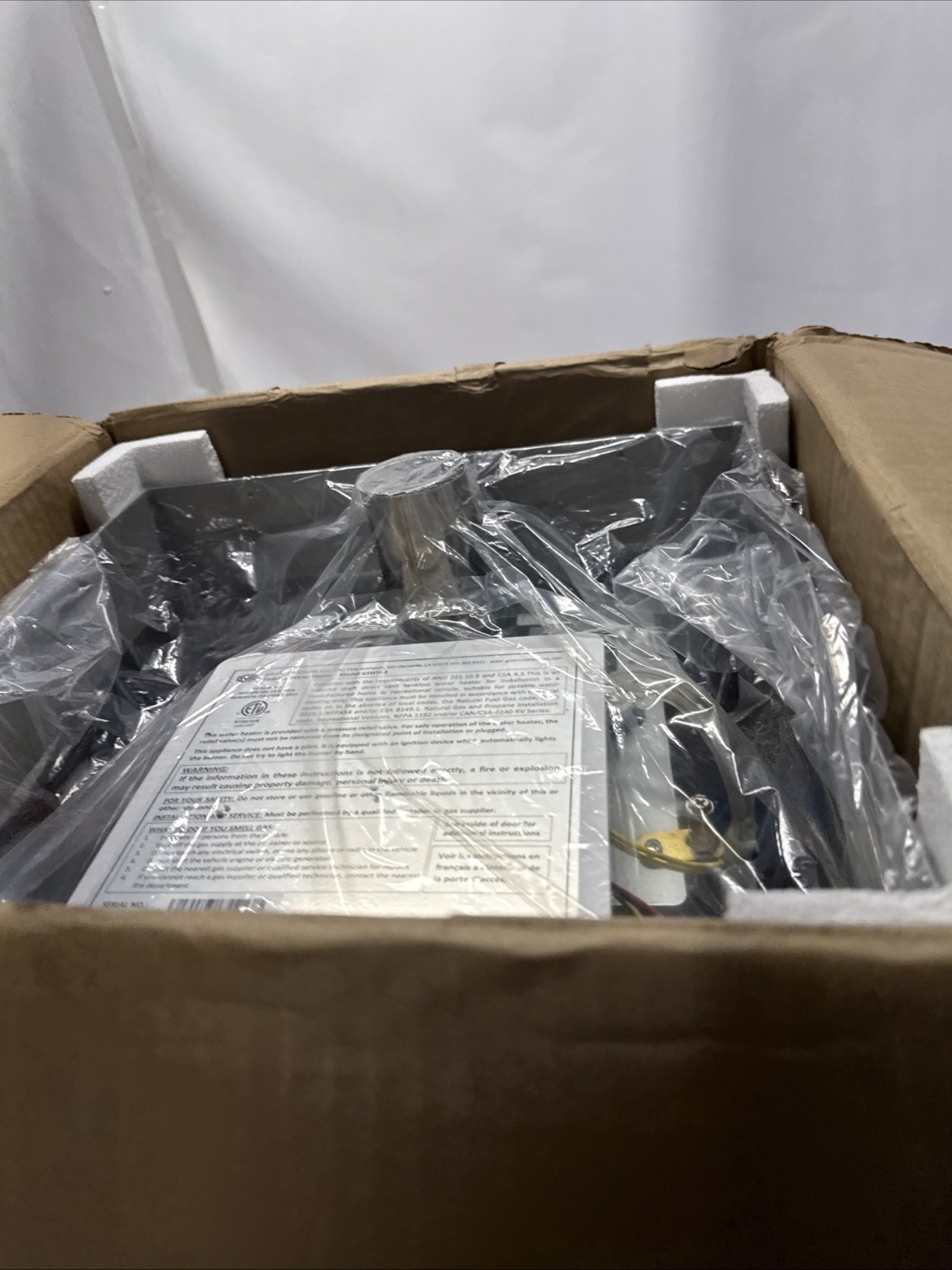 Girard GSWH-2 Tankless RV Water Heater 42000 BTU 12V On-Demand Propane Camper
