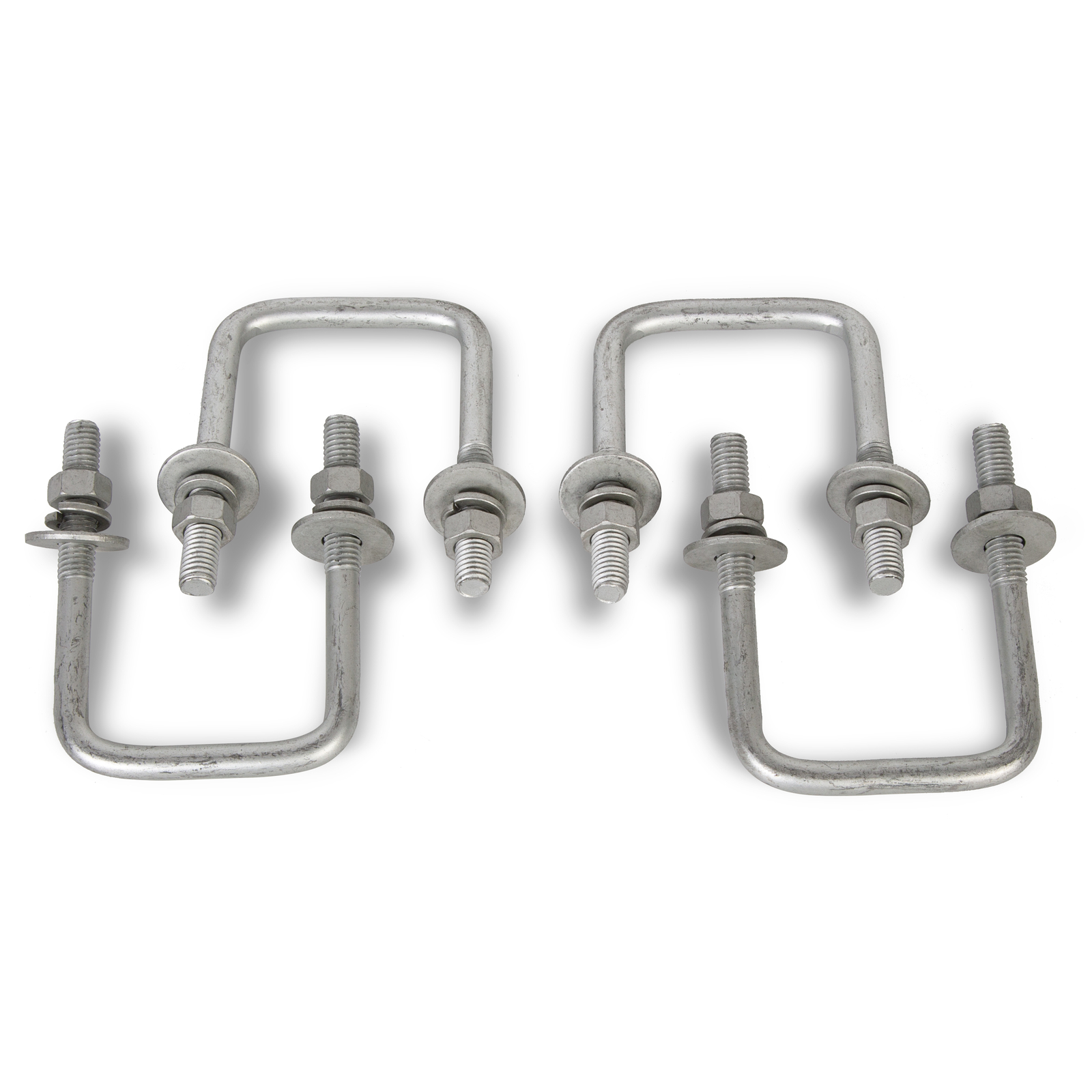 4PCS / 8PCS Boat Trailer Steel U-Bolt Square 1/2″ Dia x 3 1/16″ x 4 5/16″