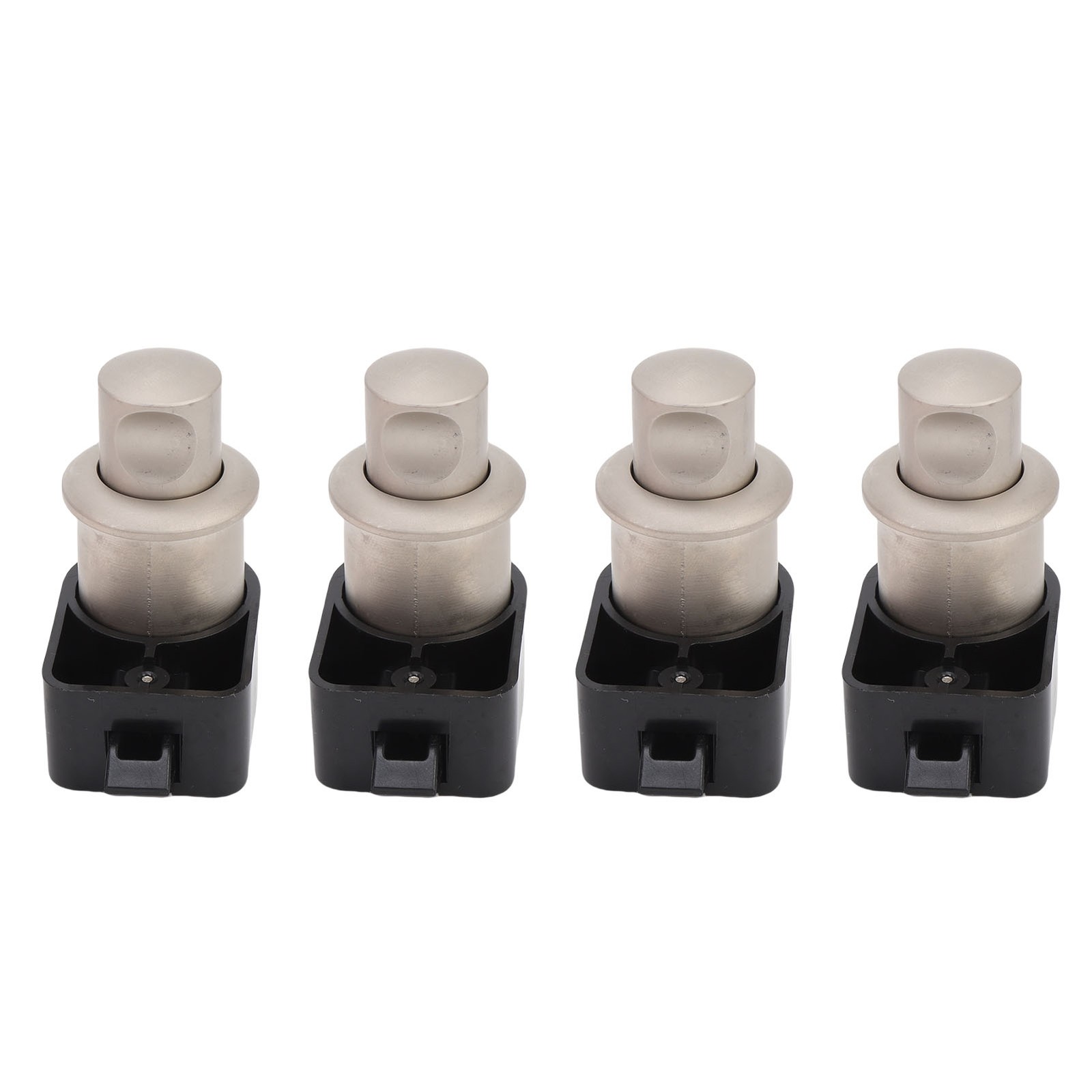 Push Button Cabinet Lock Metal Push To Open Locks For 0.71-0.94in Door Thic BKHW