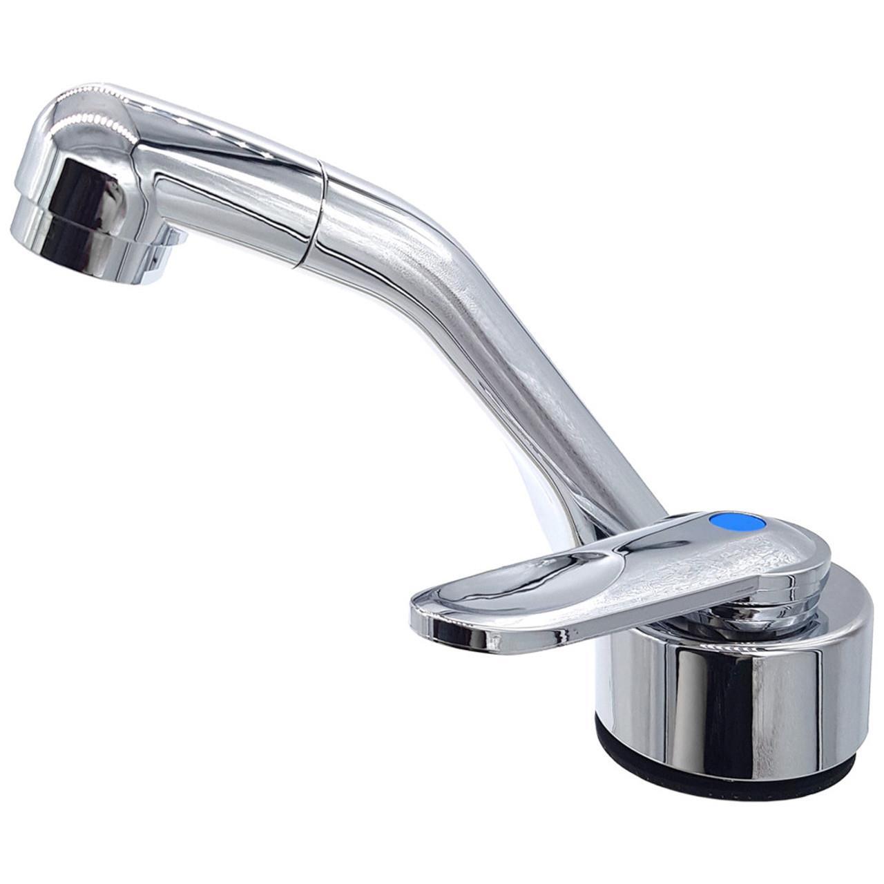 SMEV AC539 COLD WATER TAP CHROME 33mm 46mm MOTORHOME CAMPERVAN BOAT CARAVAN