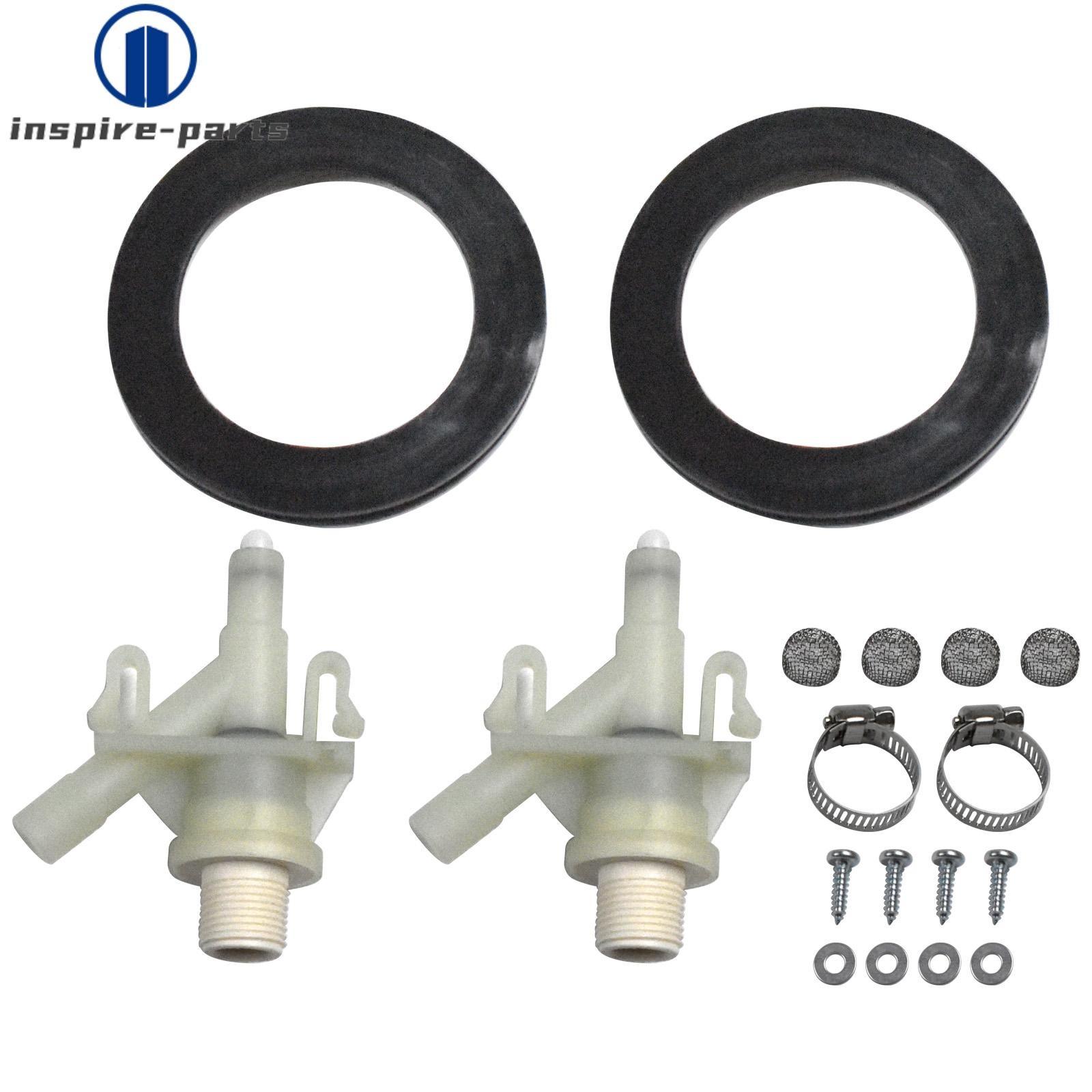 For Dometic 300 310 320 301 311 321 Toilet Valve Replacement Kit 2 Pack
