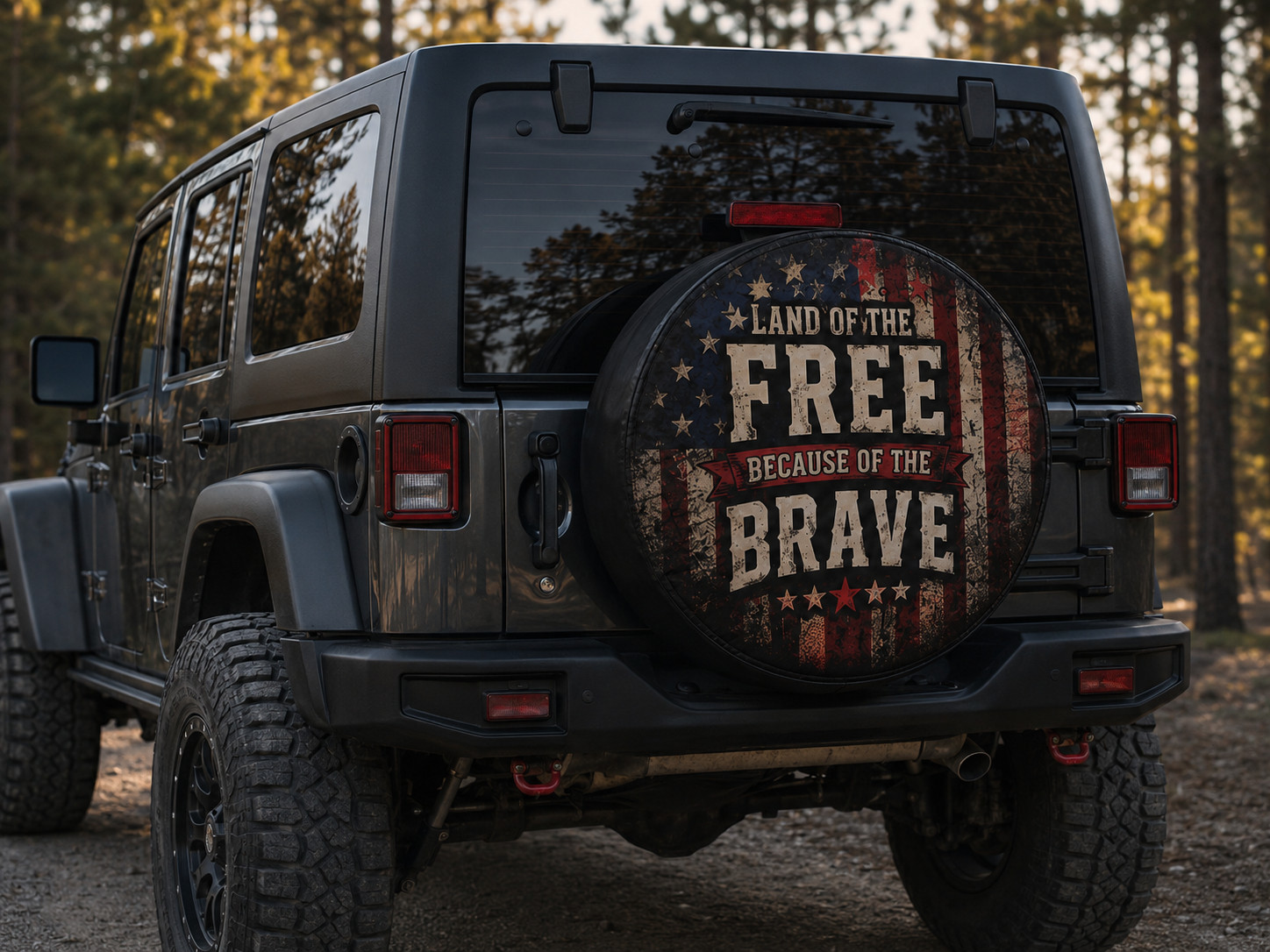 Custom Spare Tire Cover RV Trailer Camper SUV Jeep Fits 14 15 16 17 inch rims