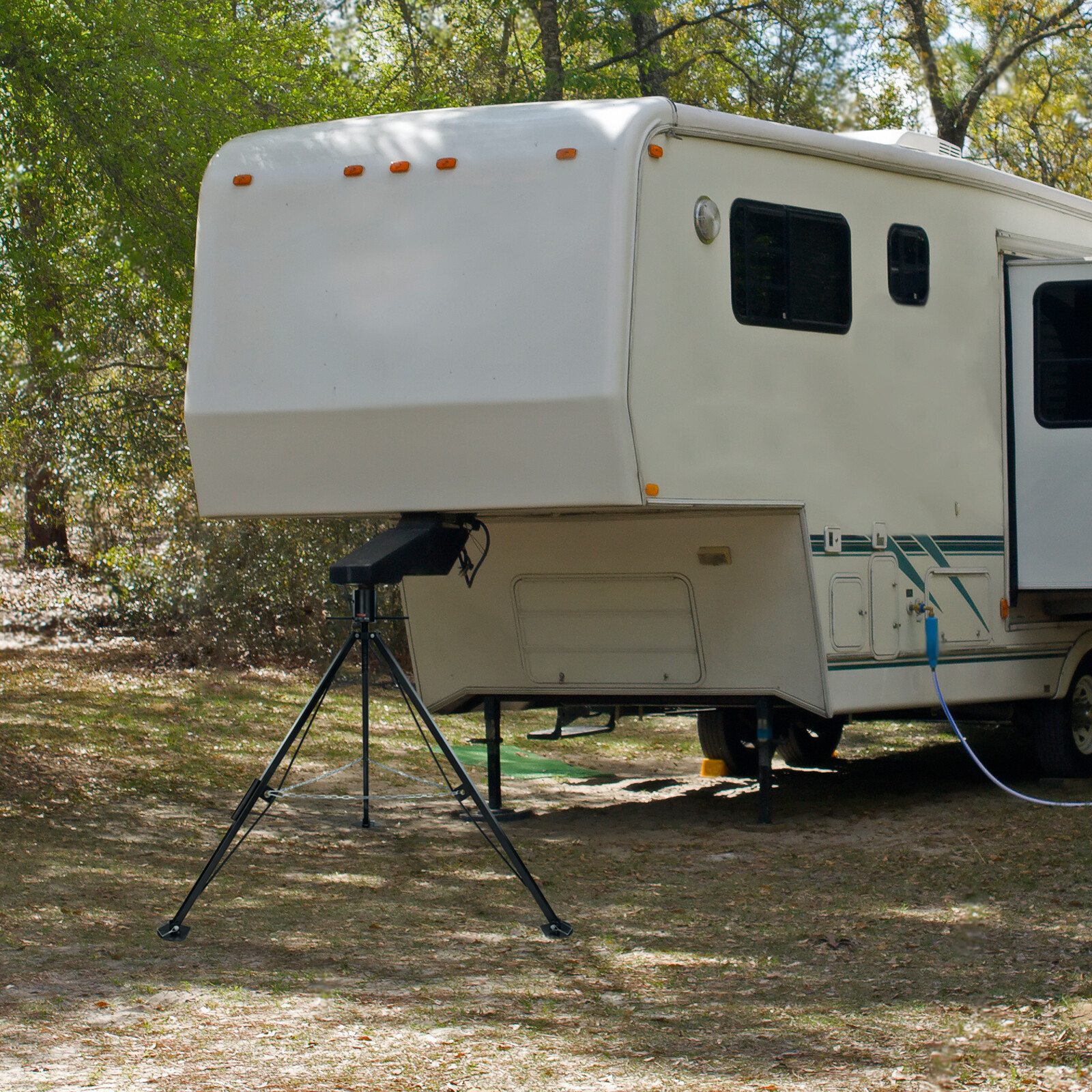 VEVOR Tripod 5th Wheel Stabilizer Jack 5000LBS Adjustable 35″ – 57″for RV Camper