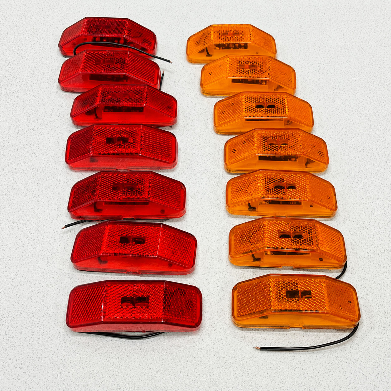 Jammy Bargman LED Marker Trailer Light Kit – 225-A and 225-R – 14 Count