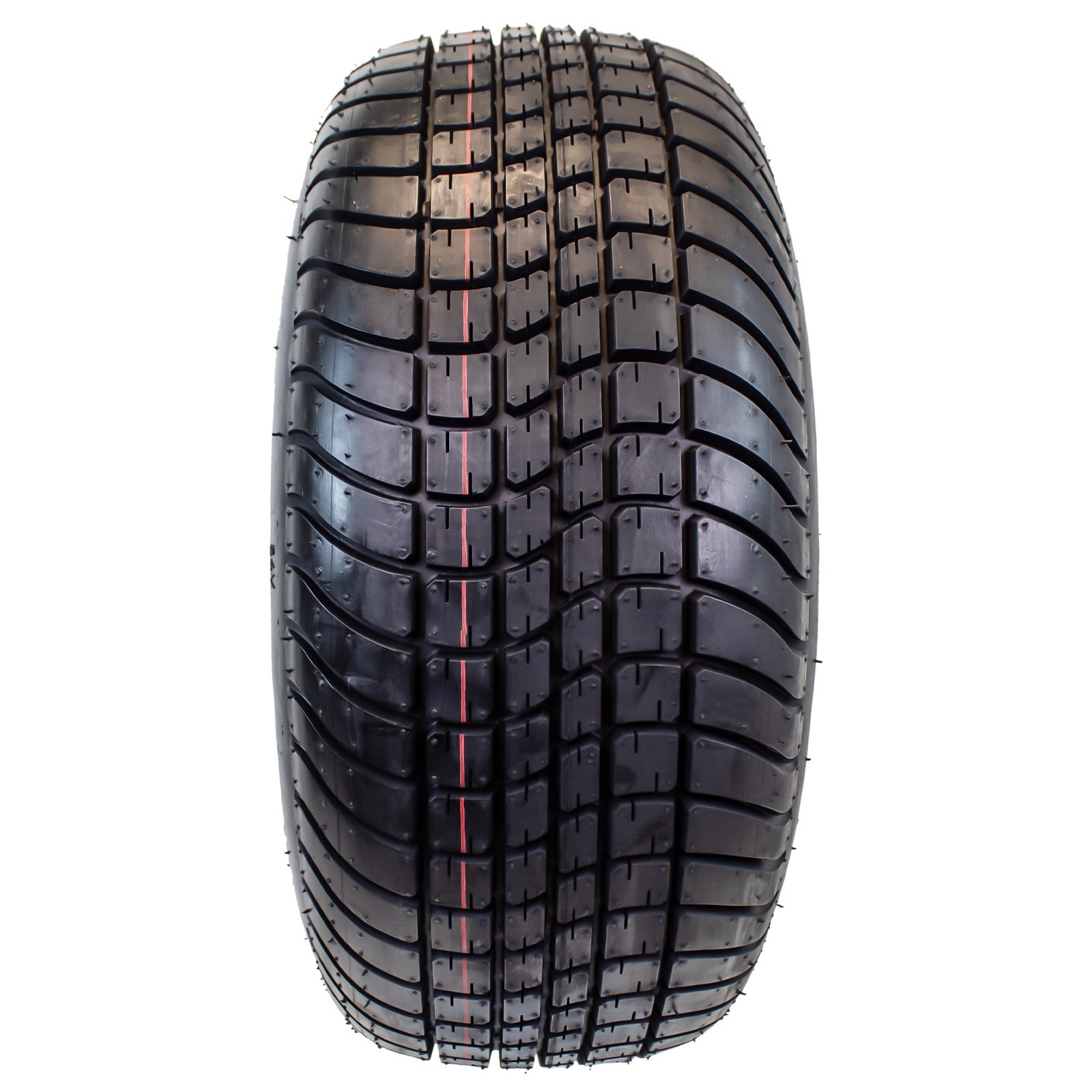 eCustomrim 4-Pack 205/65-10 Golf Cart ATV Offroad Trailer Tire 10X7 Black Wheel