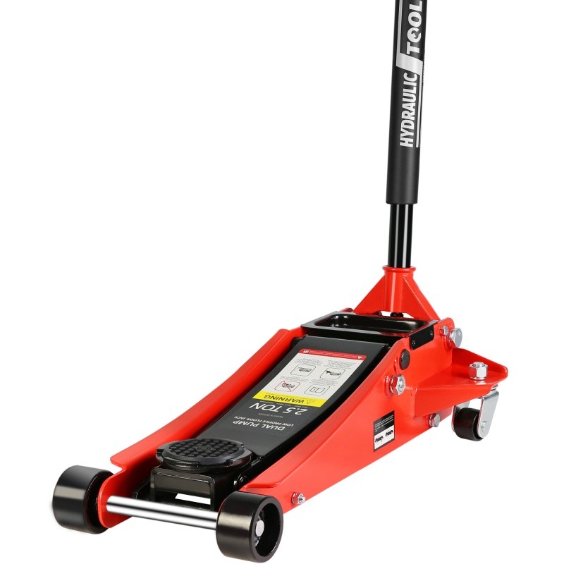 5000lbs Hydraulic Racing Floor Jack, Low Profile 3.5″-19.5″ Dual Piston Pump
