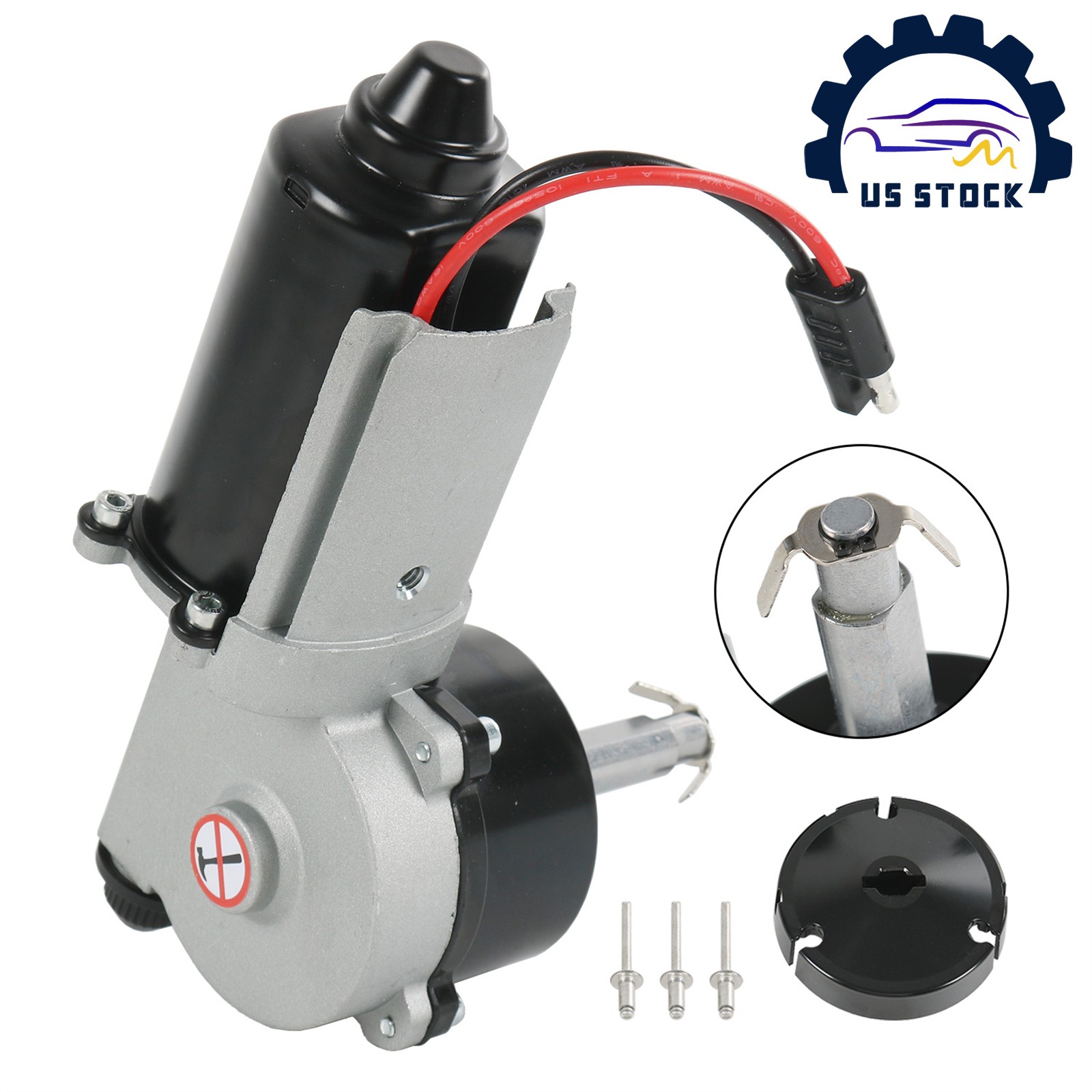 RV Awning Motor Drive Kit Black For Dometic 9200 Series Awnings 3317084.000U