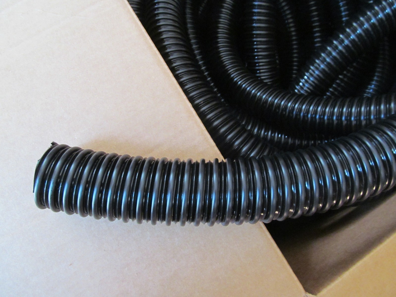 6 Feet Black Plastic Flex Battery Vent Hose Tubing 1 3/4″ ID RV Camper Trailer