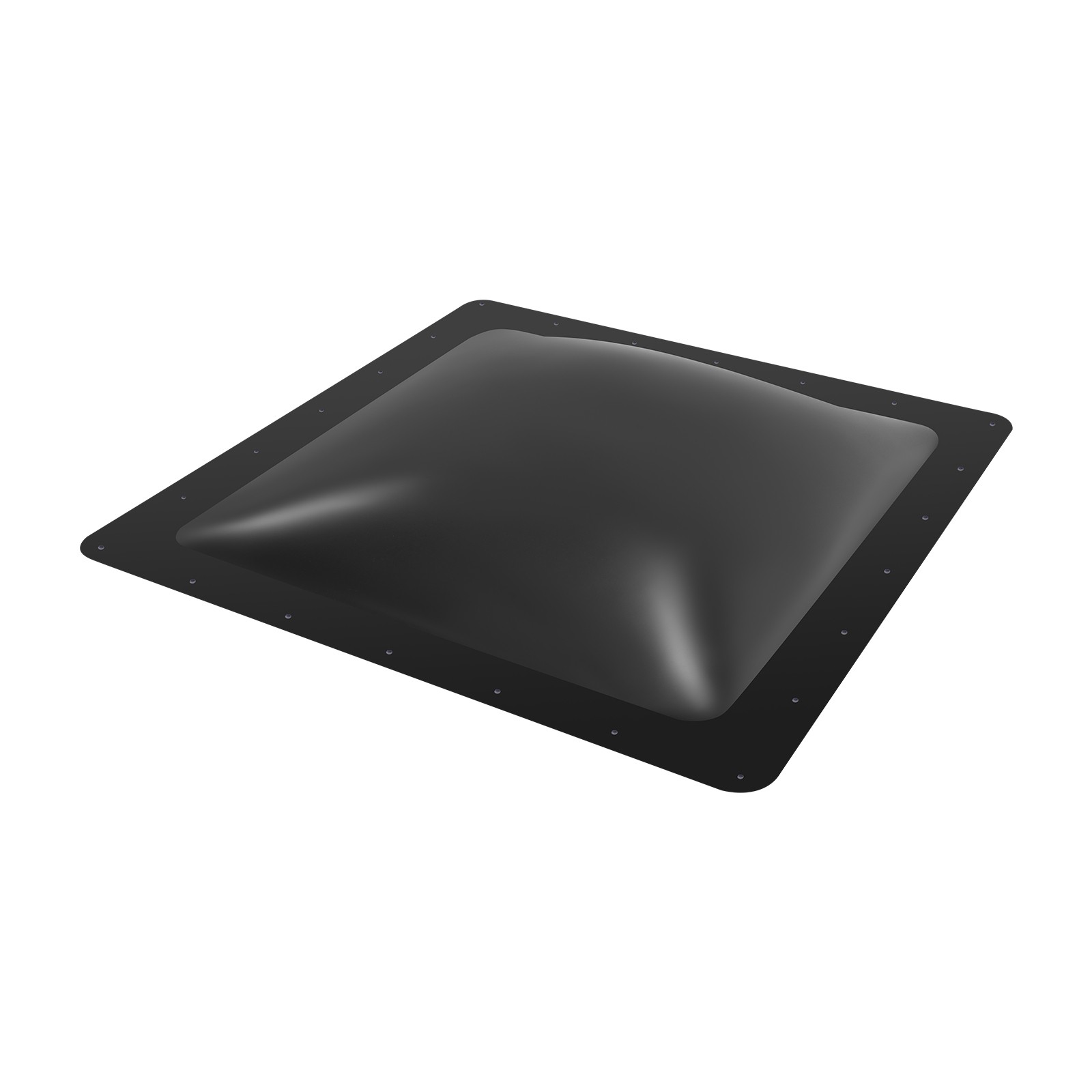26″x26″ RV Skylight Dome with UV-resistant Treatment Black Camper Skylight