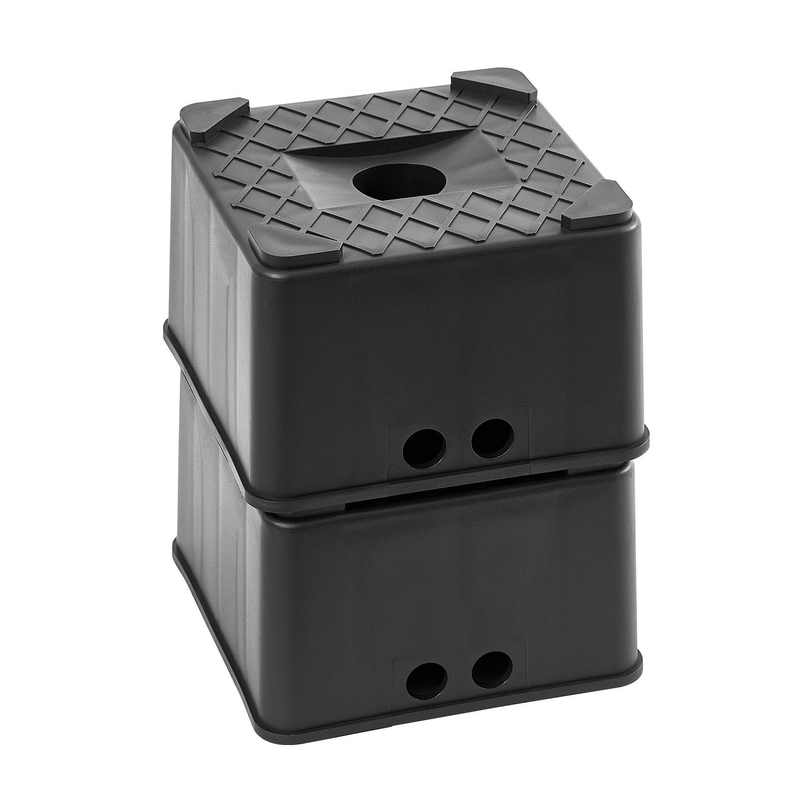 6in RV Leveling Blocks 6000lb Per Block 2-Pc Set