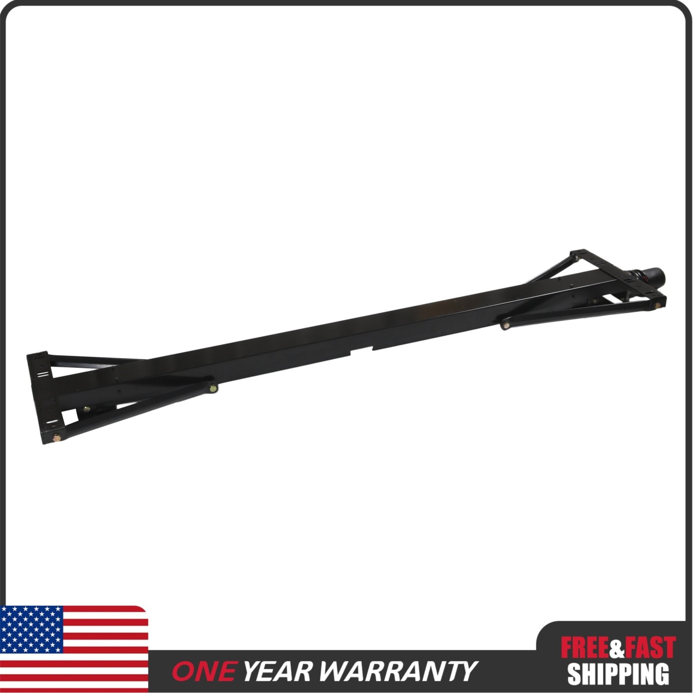Rear Electric Stabilizer Jack With Exterior Switch Steel 298707 New Black