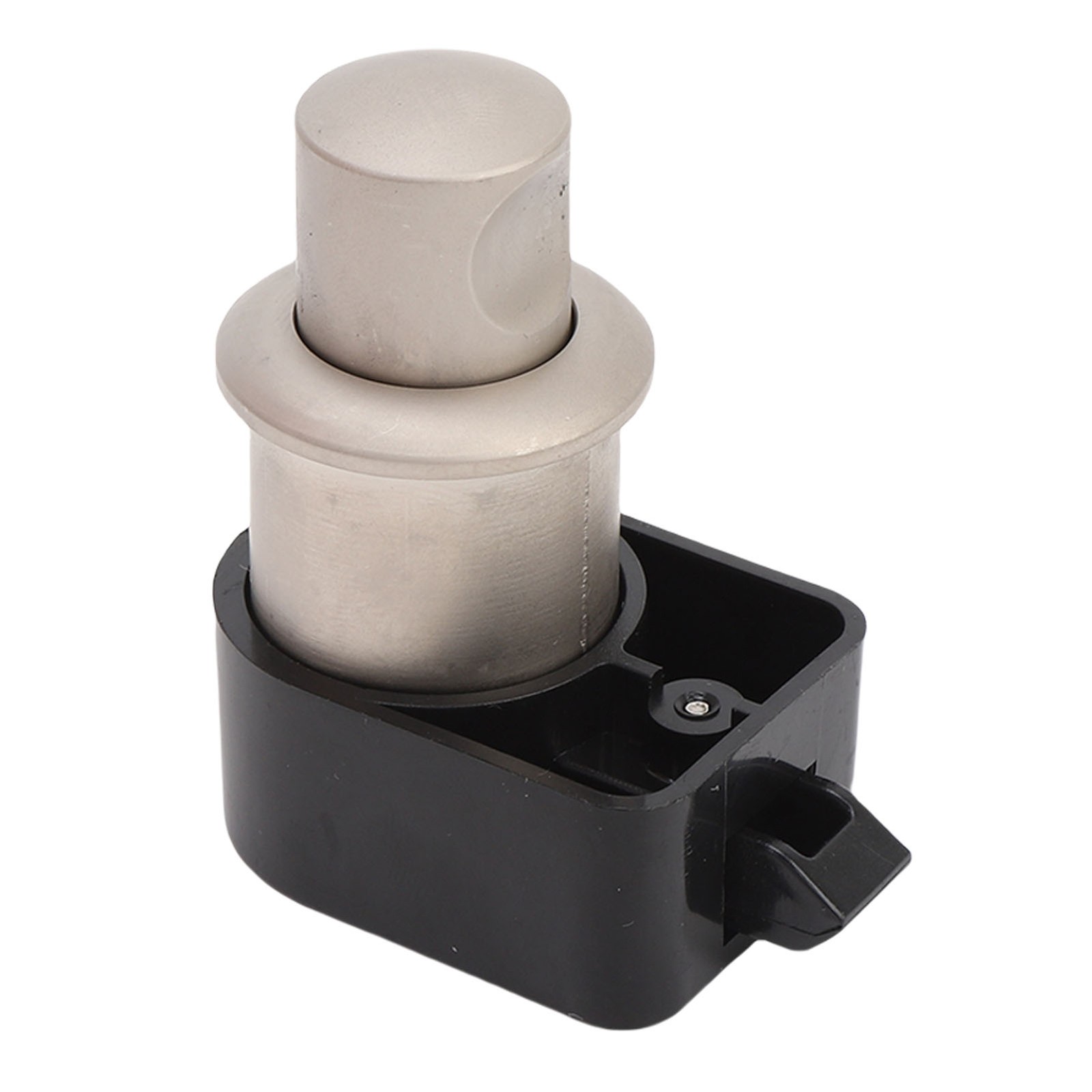 Push Button Cabinet Lock Metal Push To Open Locks For 0.71-0.94in Door Thic BKHW