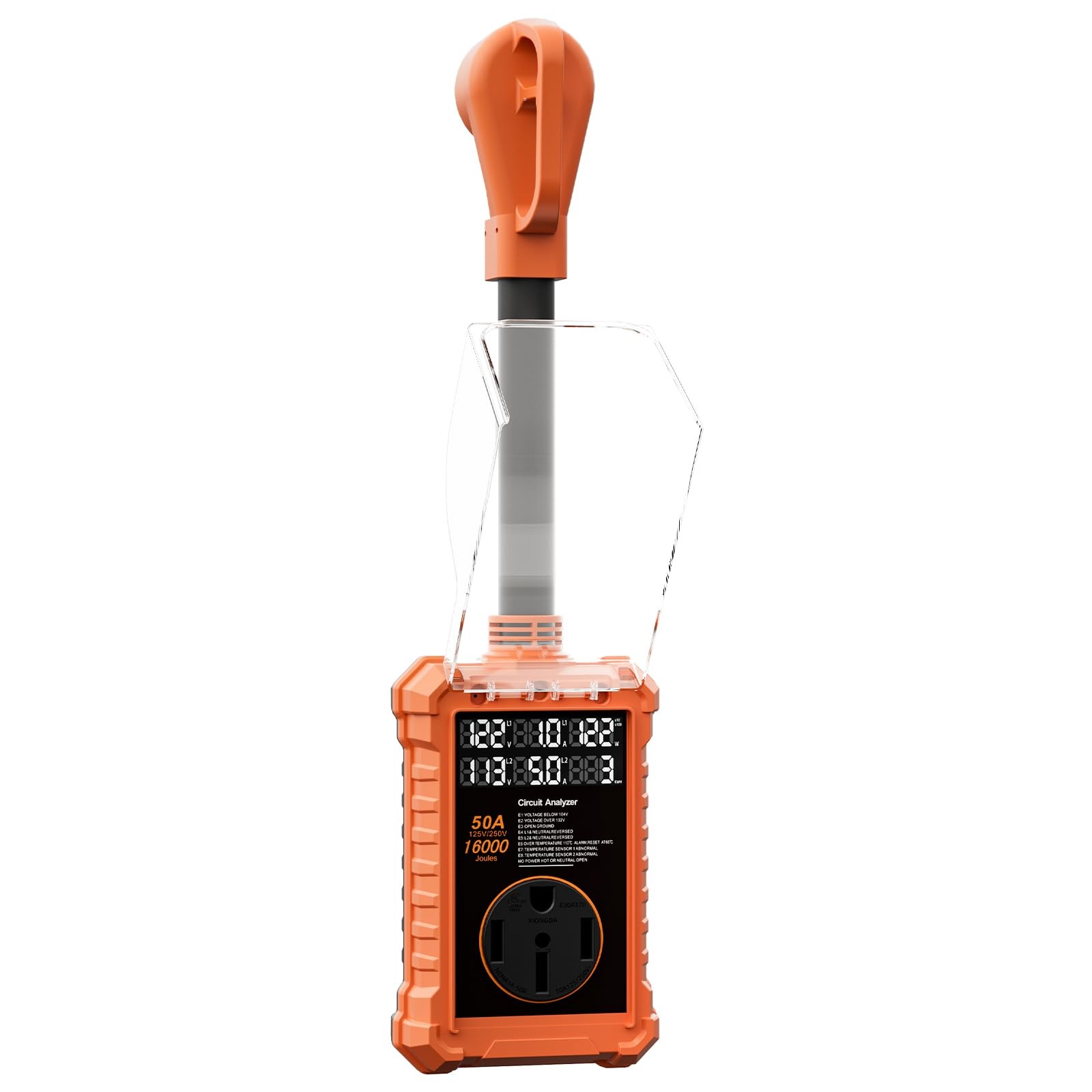 EPLCSE RV Surge Protector 50 Amp with Digital Camper, Motorhomes
