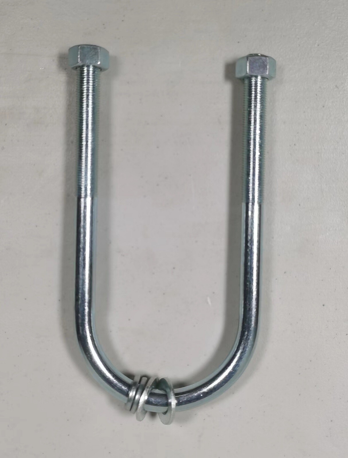 U-Bolt Kit for 5,200-7000 lbs. 3″ Round Trailer Axle 7 1/4″ Long 9/16″ Diameter