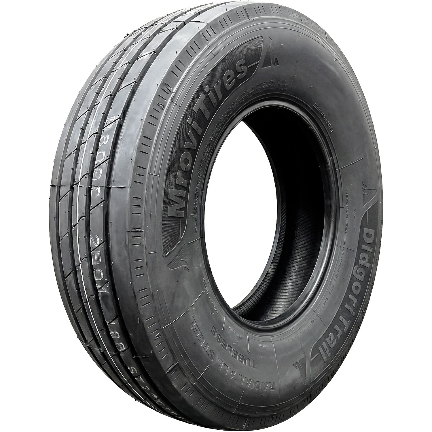 2 Tires Mrovi Tires DidgoriTrail All Steel ST 235/85R16 Load G 14 Ply Trailer