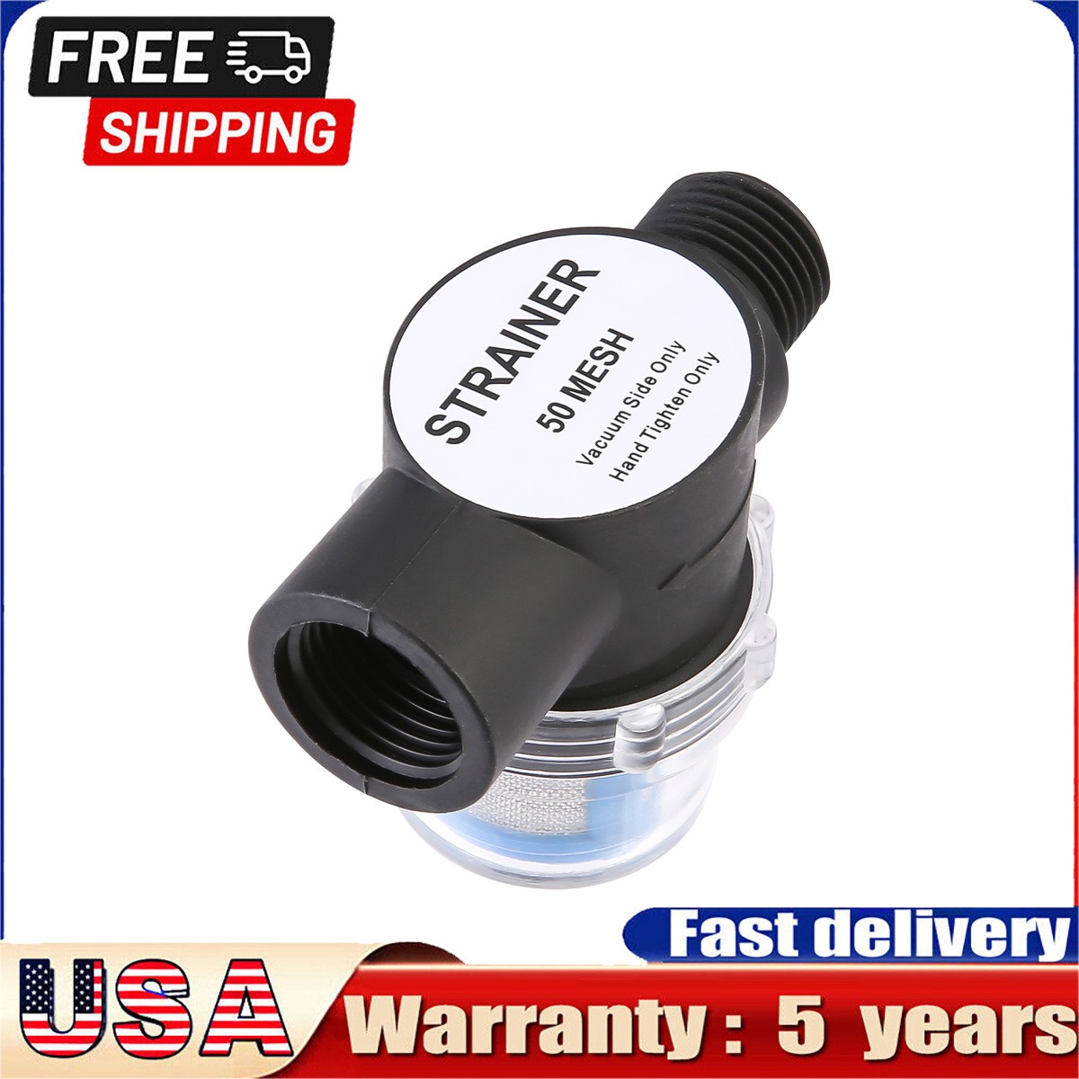 Water Pump Strainer 255-213 Water Pump Strainer RV Camper Water Pump 255-313