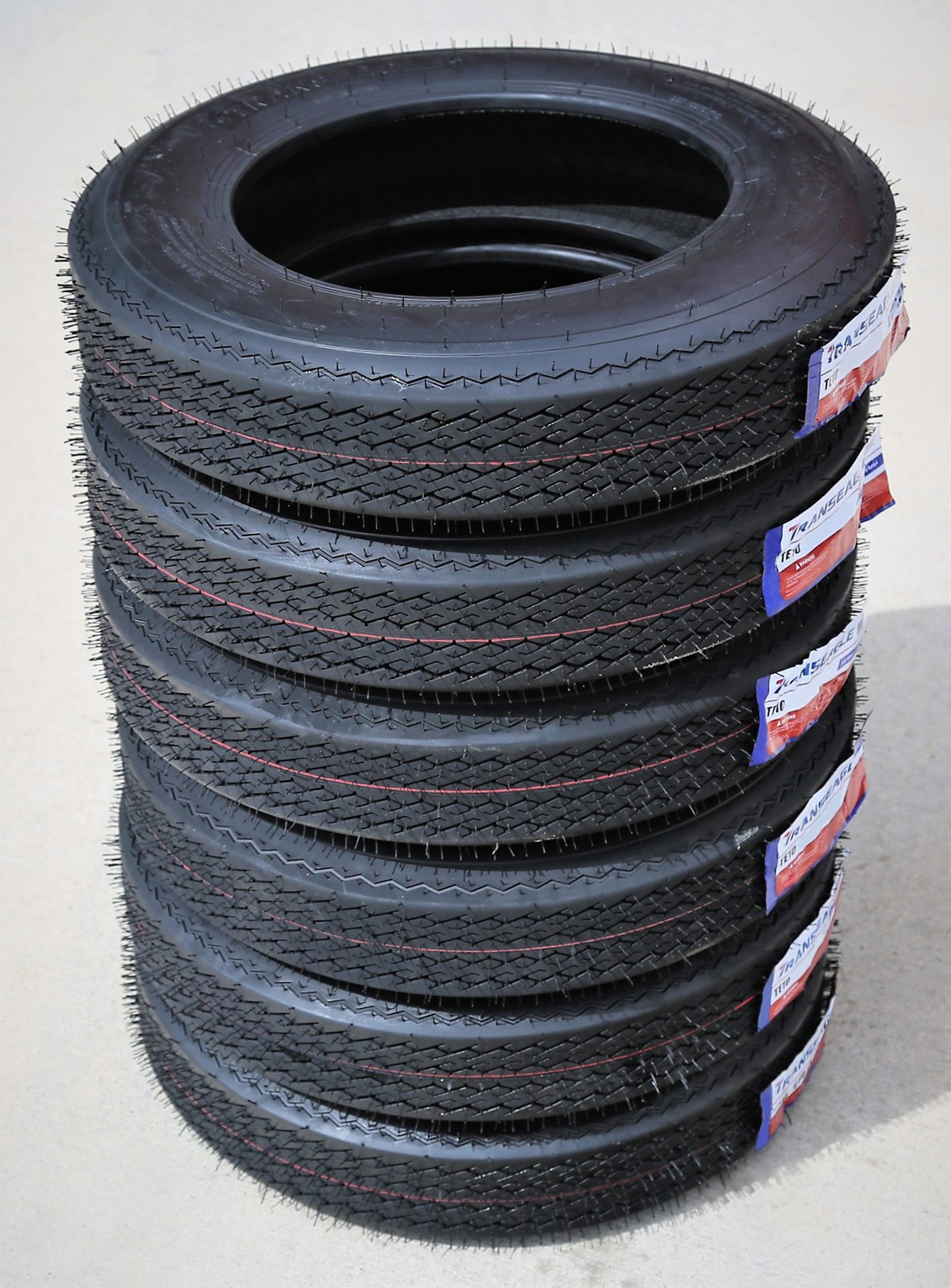 5 Tires Transeagle TE10 ST 5.7-8 5.70-8 5.70×8 Load C 6 Ply Trailer