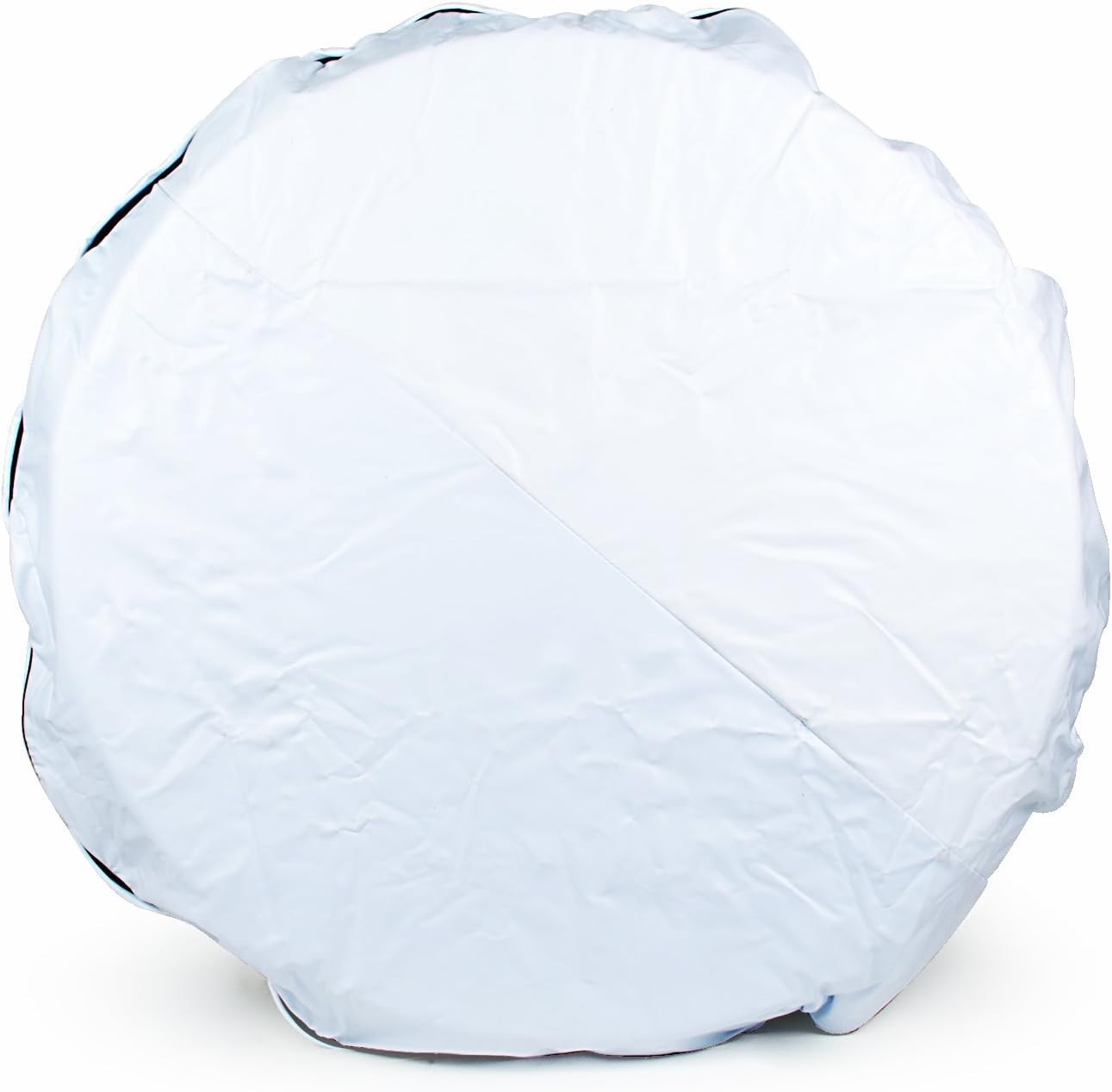 Camco 45347 Vinyl Spare Tire Cover (25-1/2 inches, White)