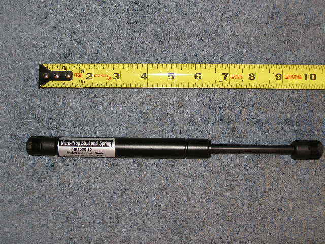 1ea 10″ 80# Lift Output Nitro Prop Gas Support Piston Assist Damper