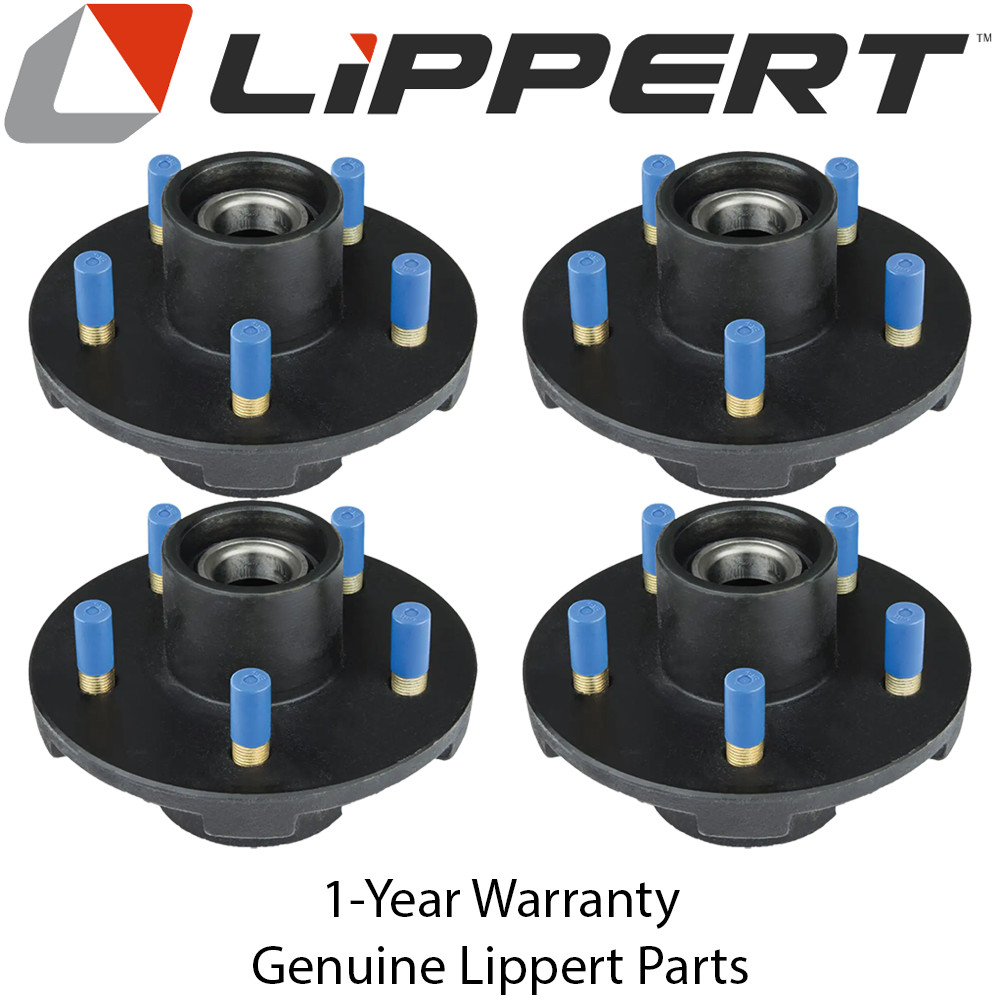 Lippert Idler Hub 5 on 4.5 2,200lb 6.5″ Flange (4-Pack) Fit Dexter Alko Rockwell