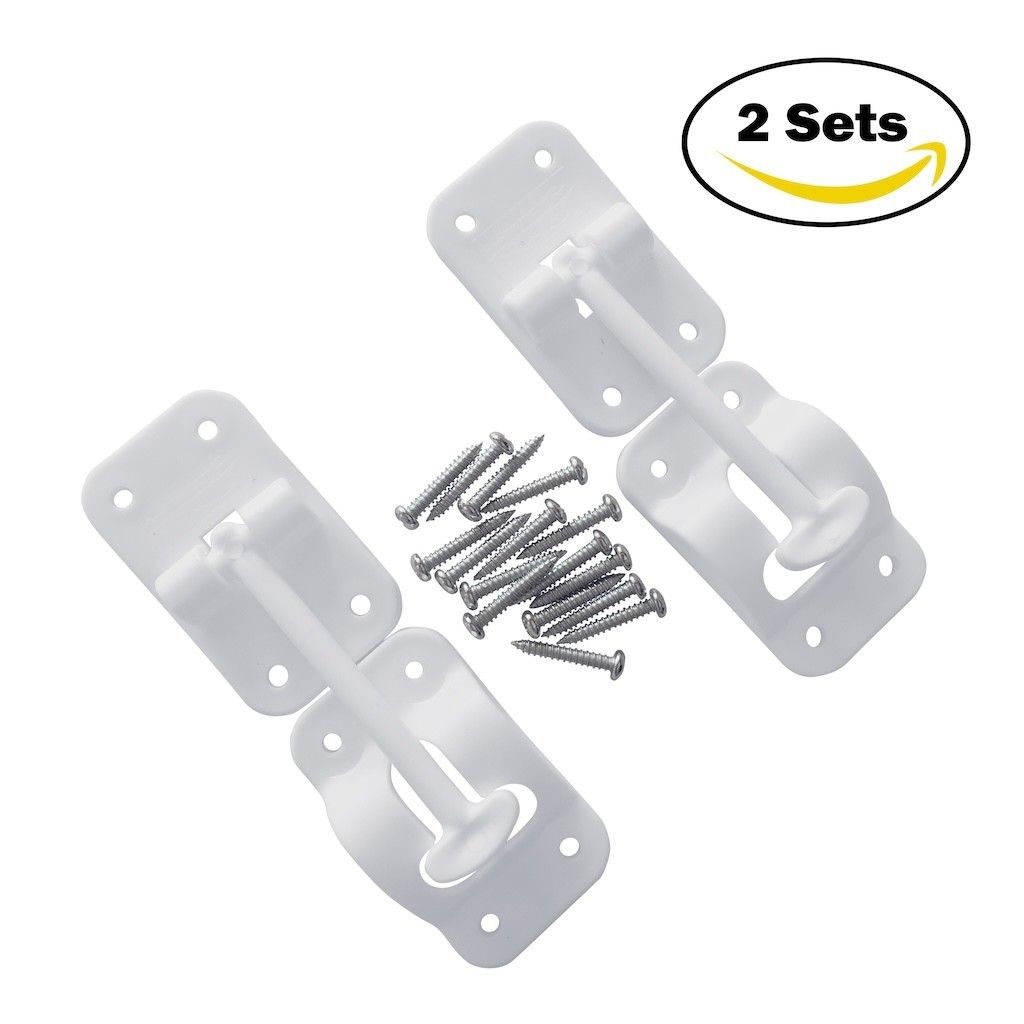 3.5 ” T-Style Door Catch Latch Holder RV Camper Trailer Cargo Hatch 2 PC Camp’N