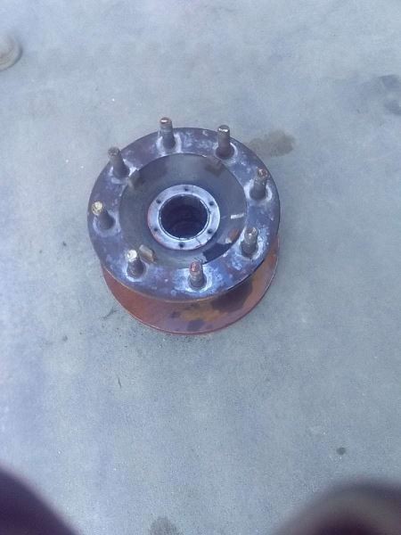 USED 2014 FORD F53 Gas RV FRONT 8 LUG HUB/ROTOR Shipped