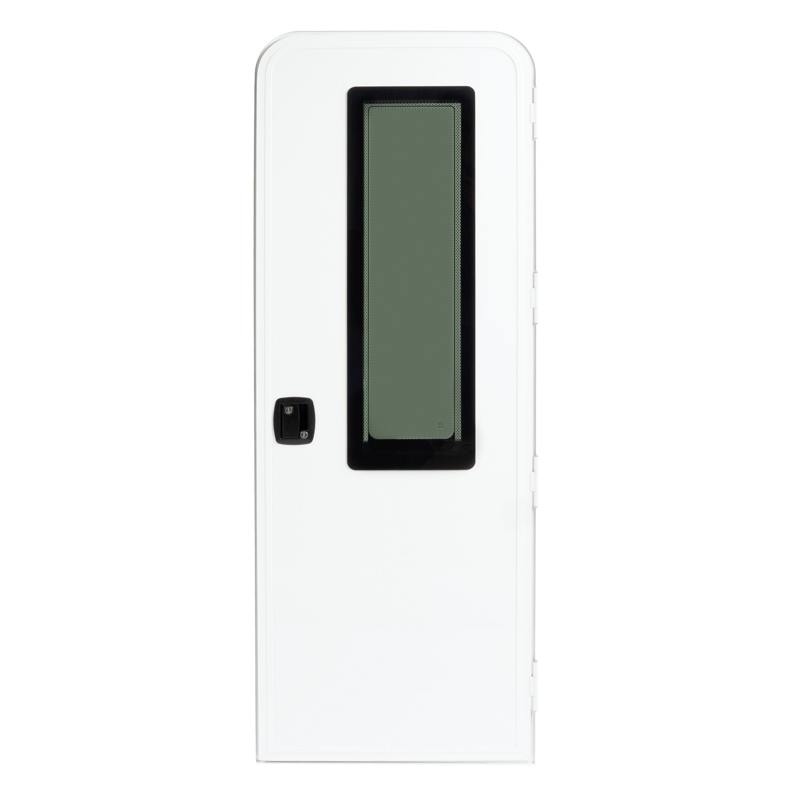 24″ X 68″ Aluminum Radius RV Entry Door Entrance White w/ LOCK/KEY For Universal