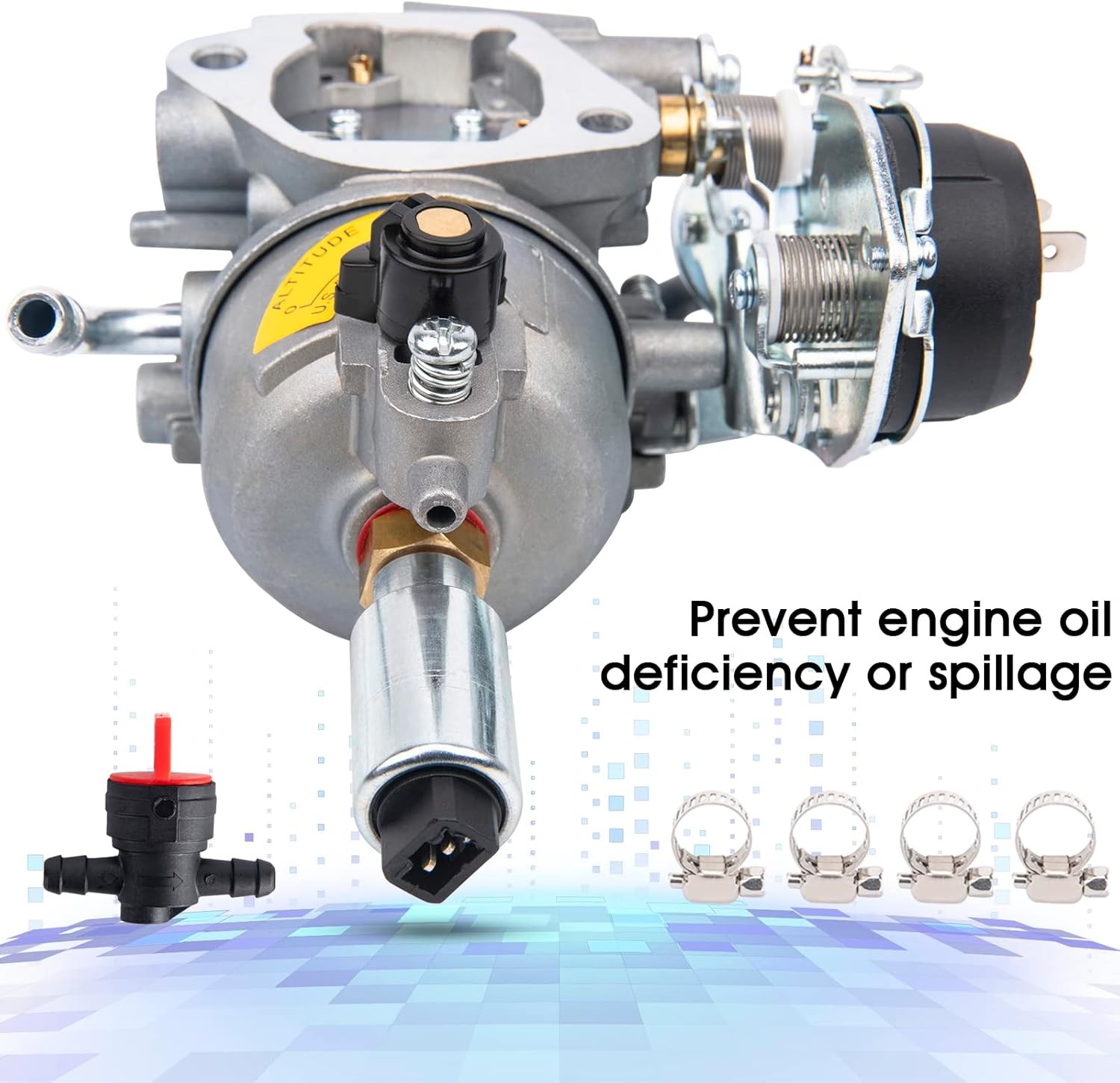 For Marquis HGJ Onan RV HGJAA HGJAB HGJAC HGJAE HGJAF 541-0765 Carburetor Carb