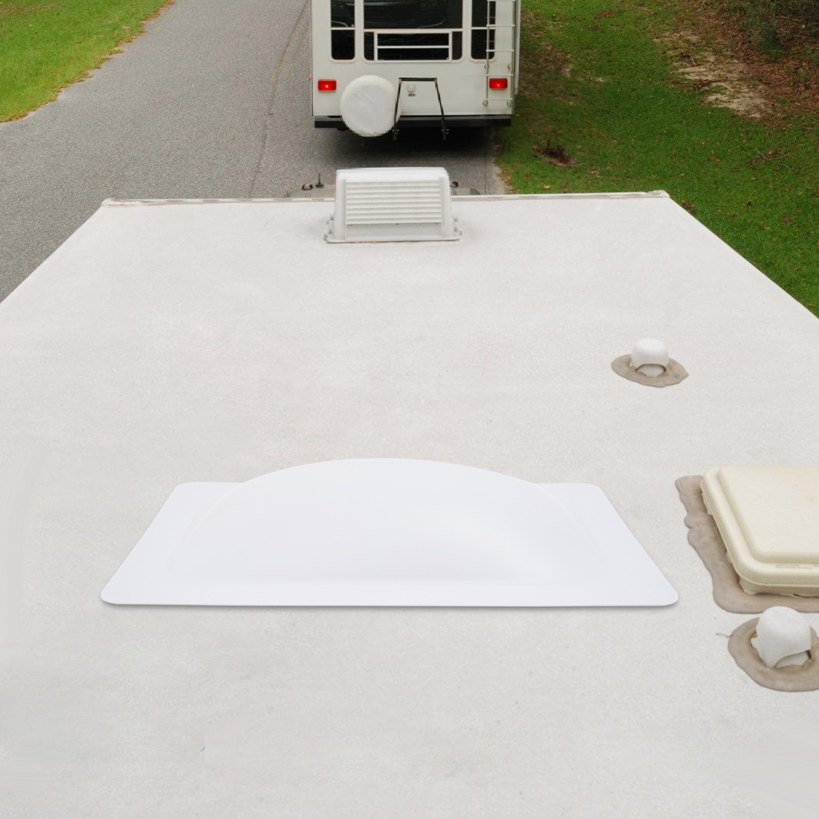 RV Skylight Fits For Camper Skylight 18*26in Universal RV Skylight Outer Dome