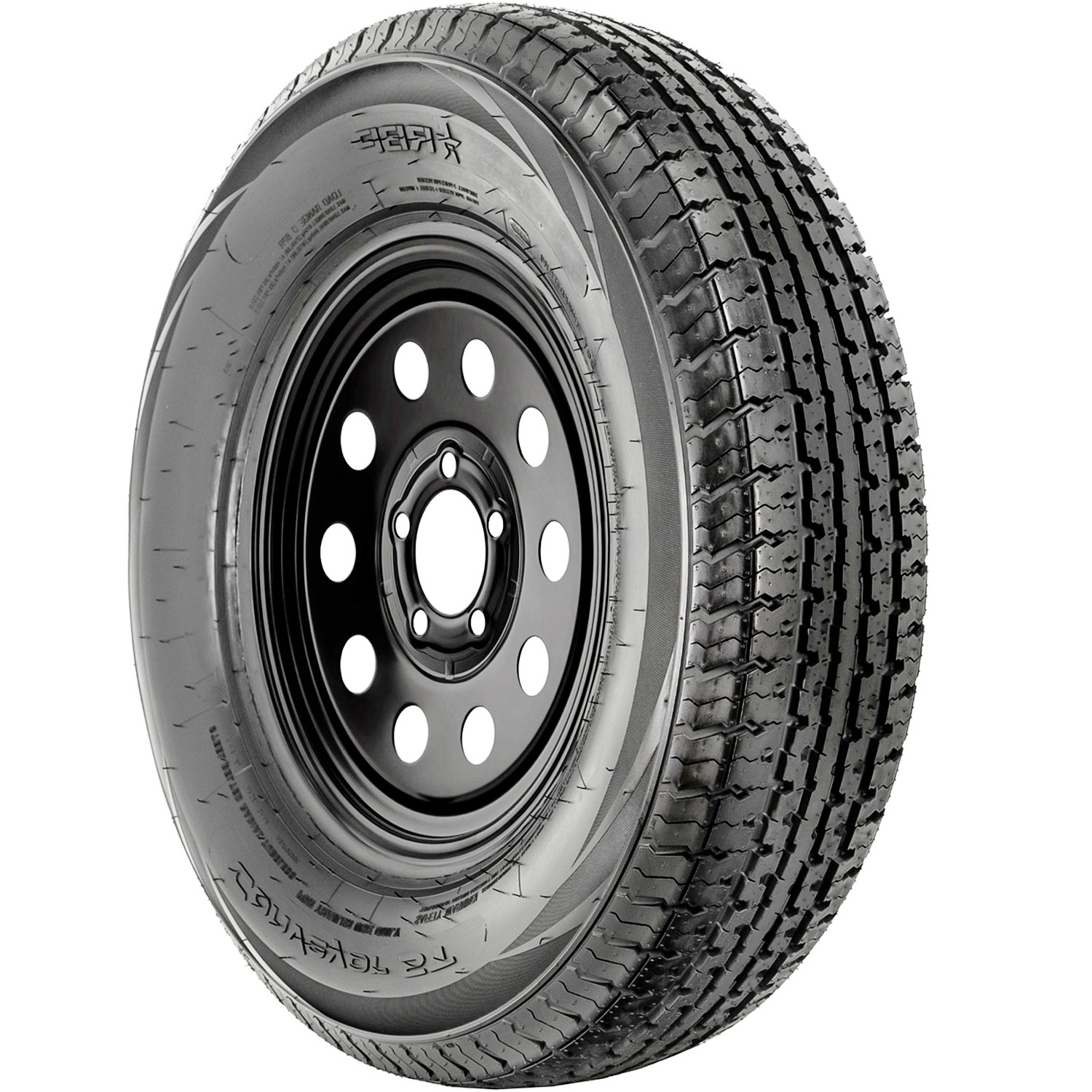 2 Tires 235/80R16 126/122L Load F 12 Ply RBP Conveyor ST All Steel Trailer