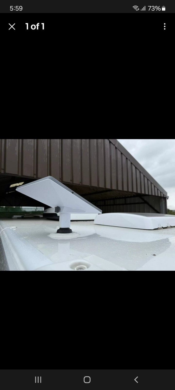 Starlink Vision Pole Mount Bracket Mini Dish Caravan , rv. Vision Plus