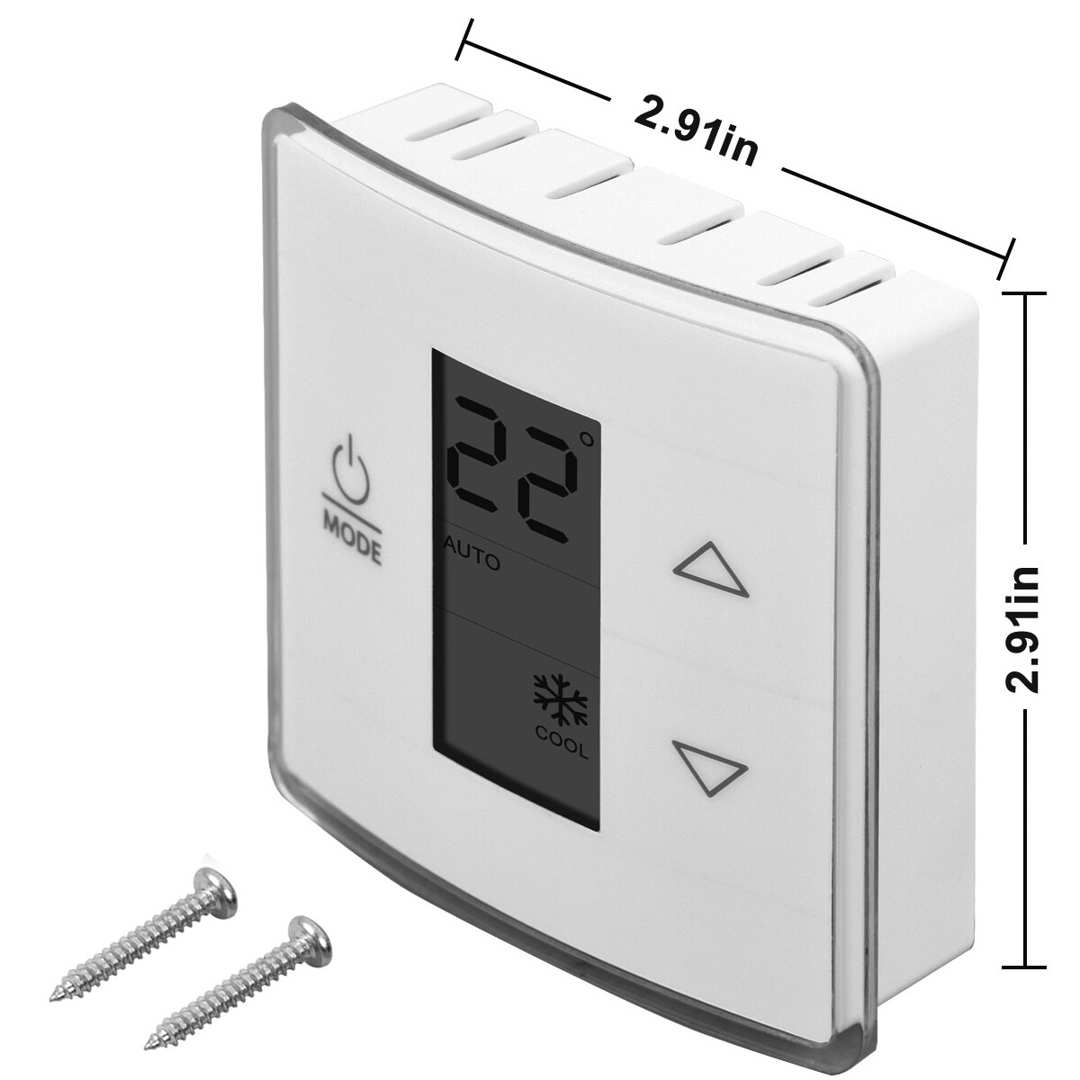 Fits for Dometic RV / Camper Single Zone Digital Wall Thermostat 3316250.700